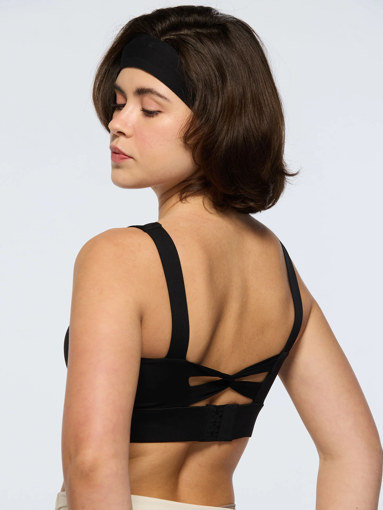 Black High Impact Sports Bra - Image 7