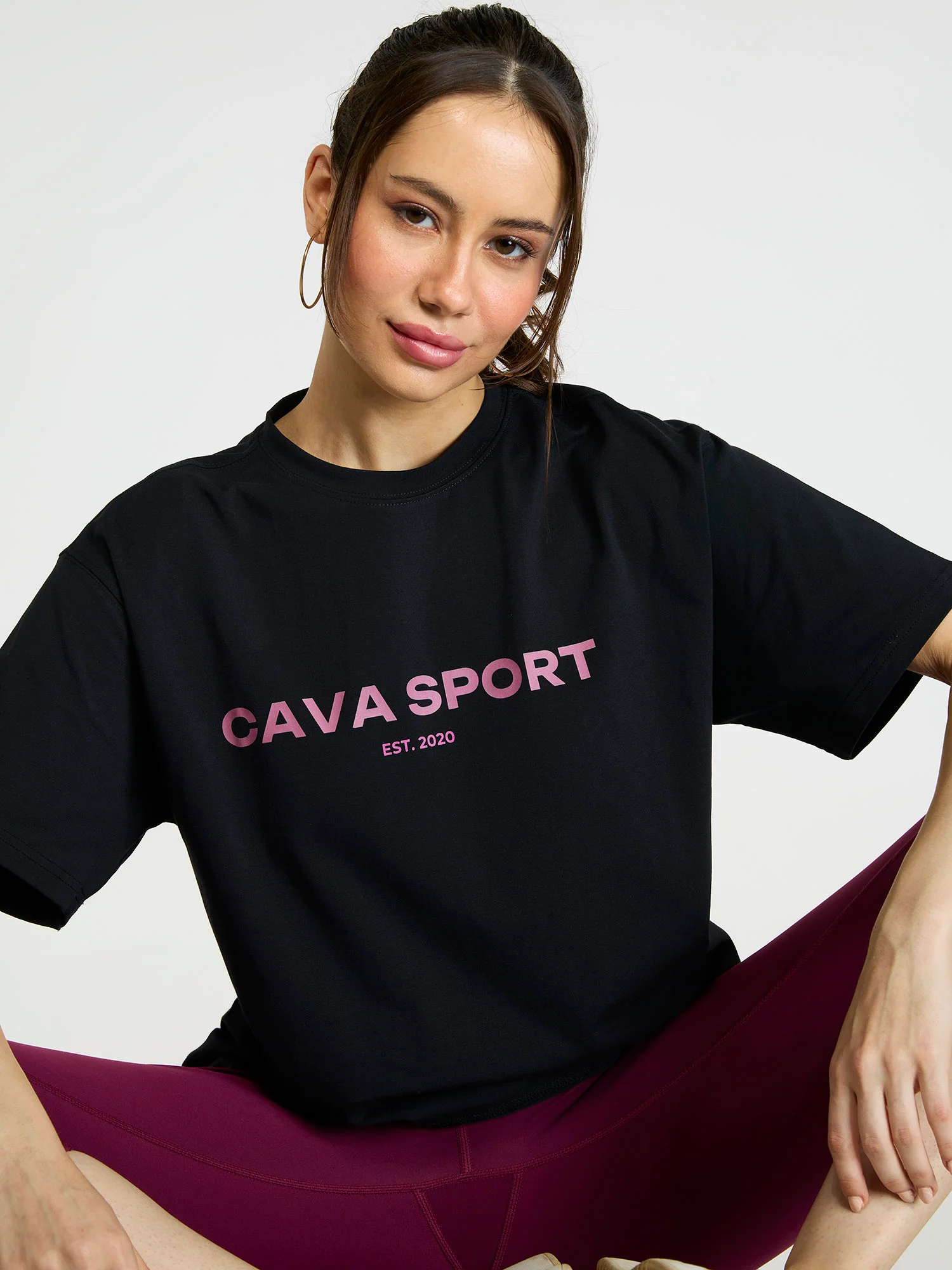 Black Love All Oversized Printed Tee - Women - Image 6