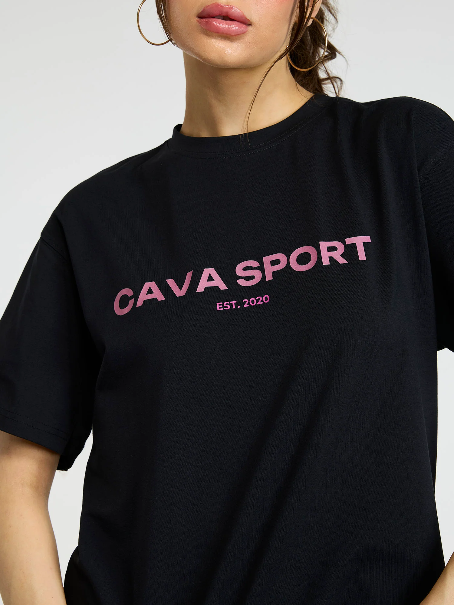Black Love All Oversized Printed Tee - Women - Image 8