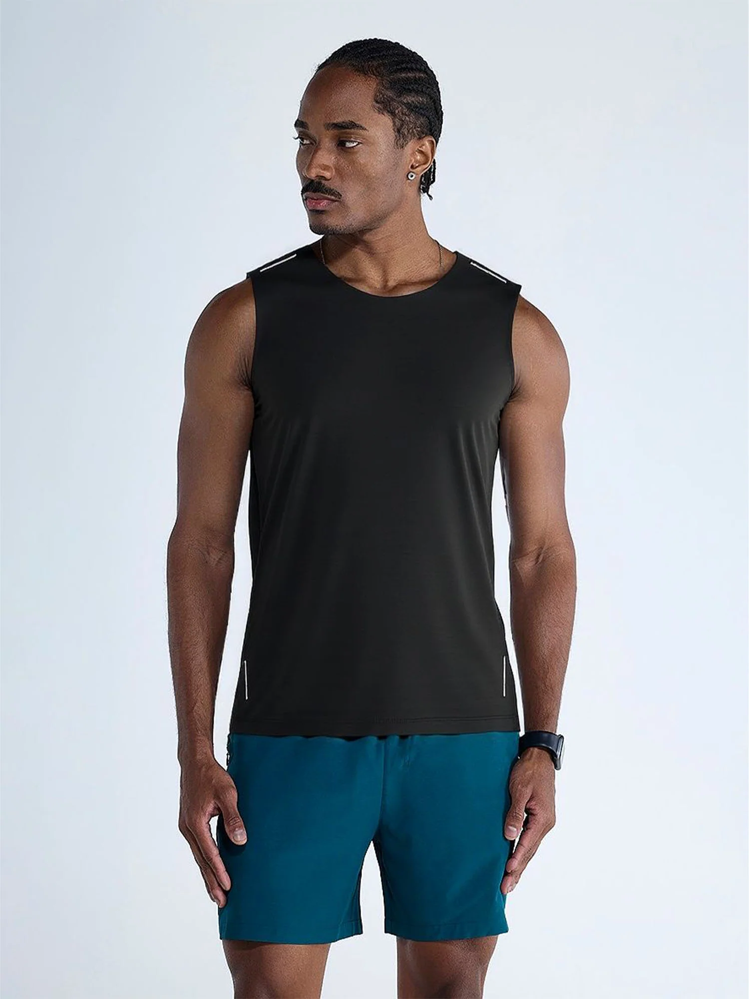Black Ozone Sleeveless Tank - Image 3