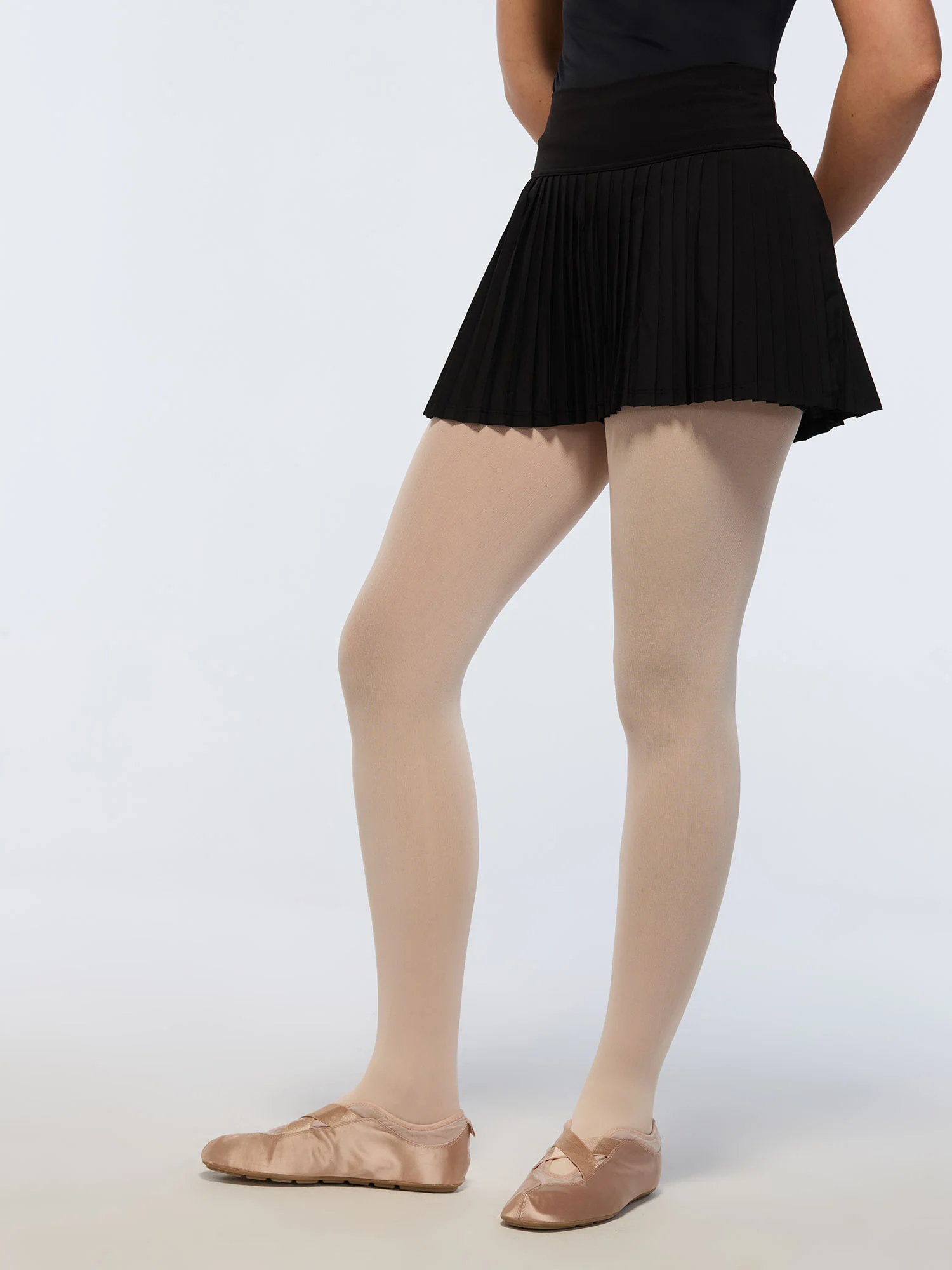 Black Plie Pleated Skort - Image 5