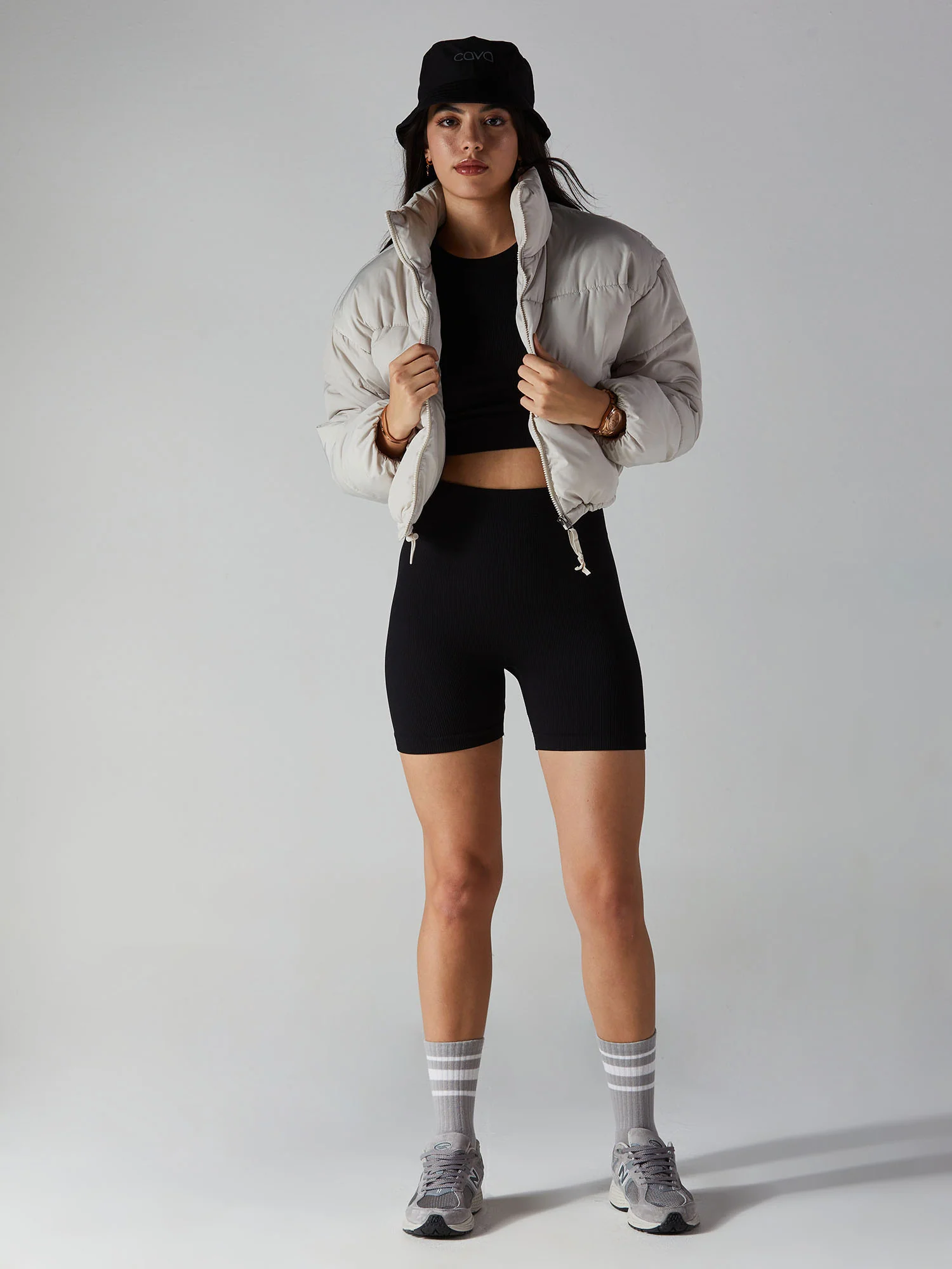 Black Pulse Cropped T-shirt - Image 12