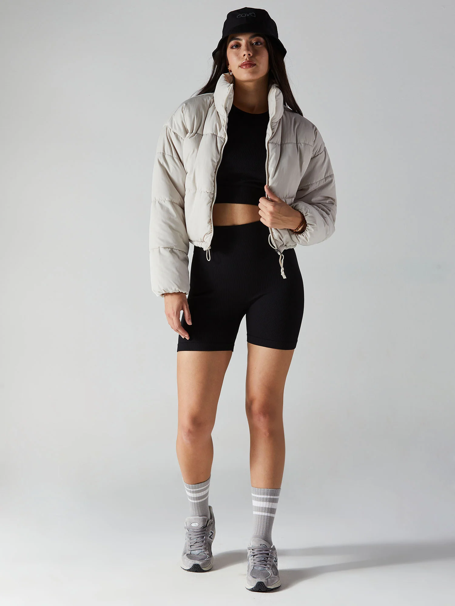 Black Pulse Cropped T-shirt - Image 13