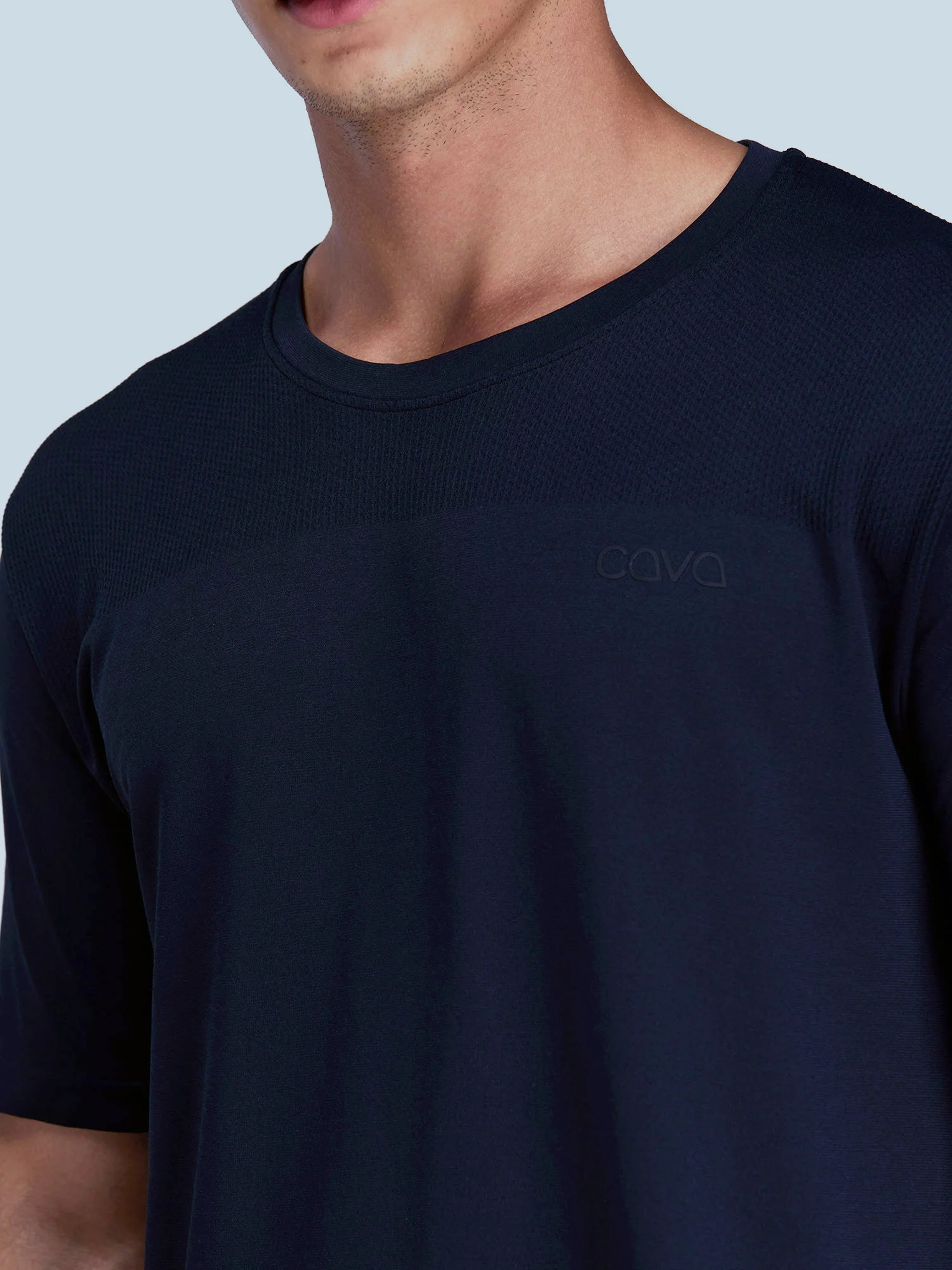 Black Pulse Seamless Tee - Image 5