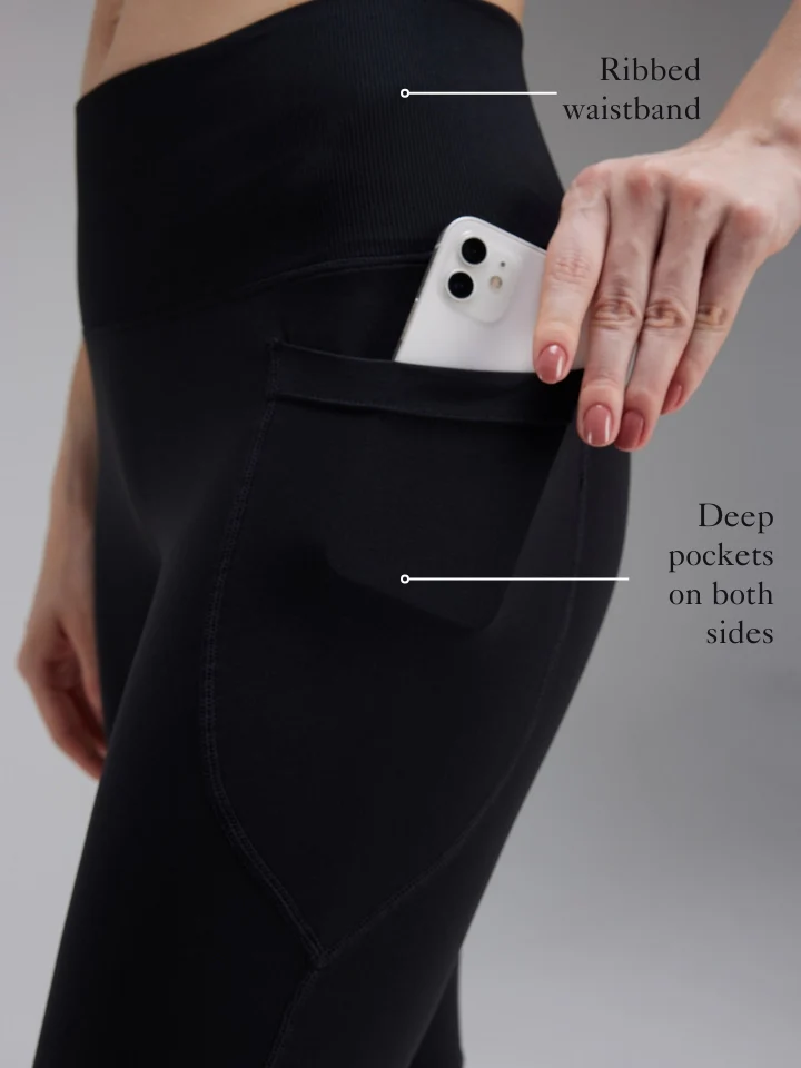Black Sculpt 2.0 Flare Leggings - Image 4