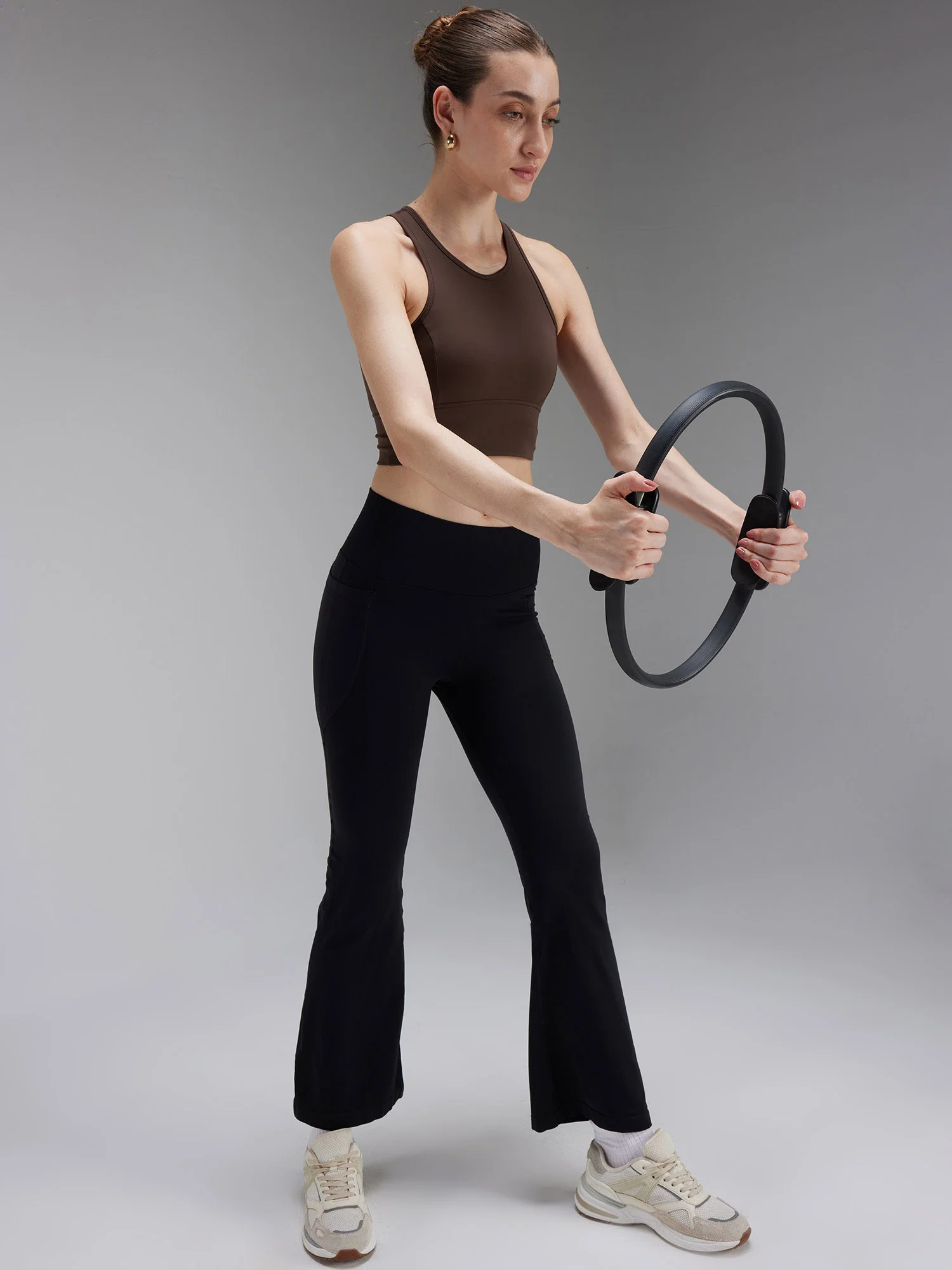 Black Sculpt 2.0 Flare Leggings - Image 6