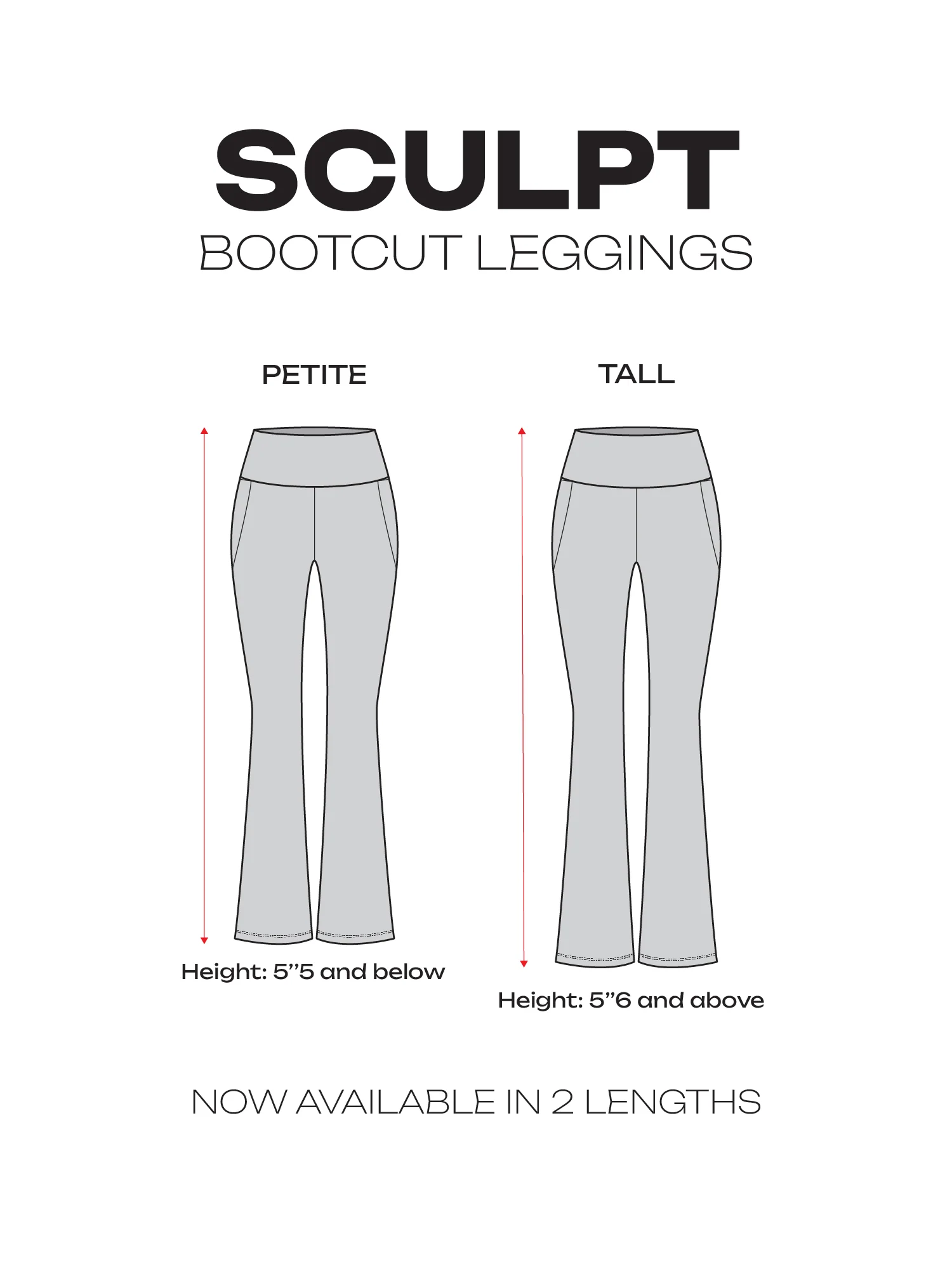 Black Sculpt Bootcut Leggings - Image 5