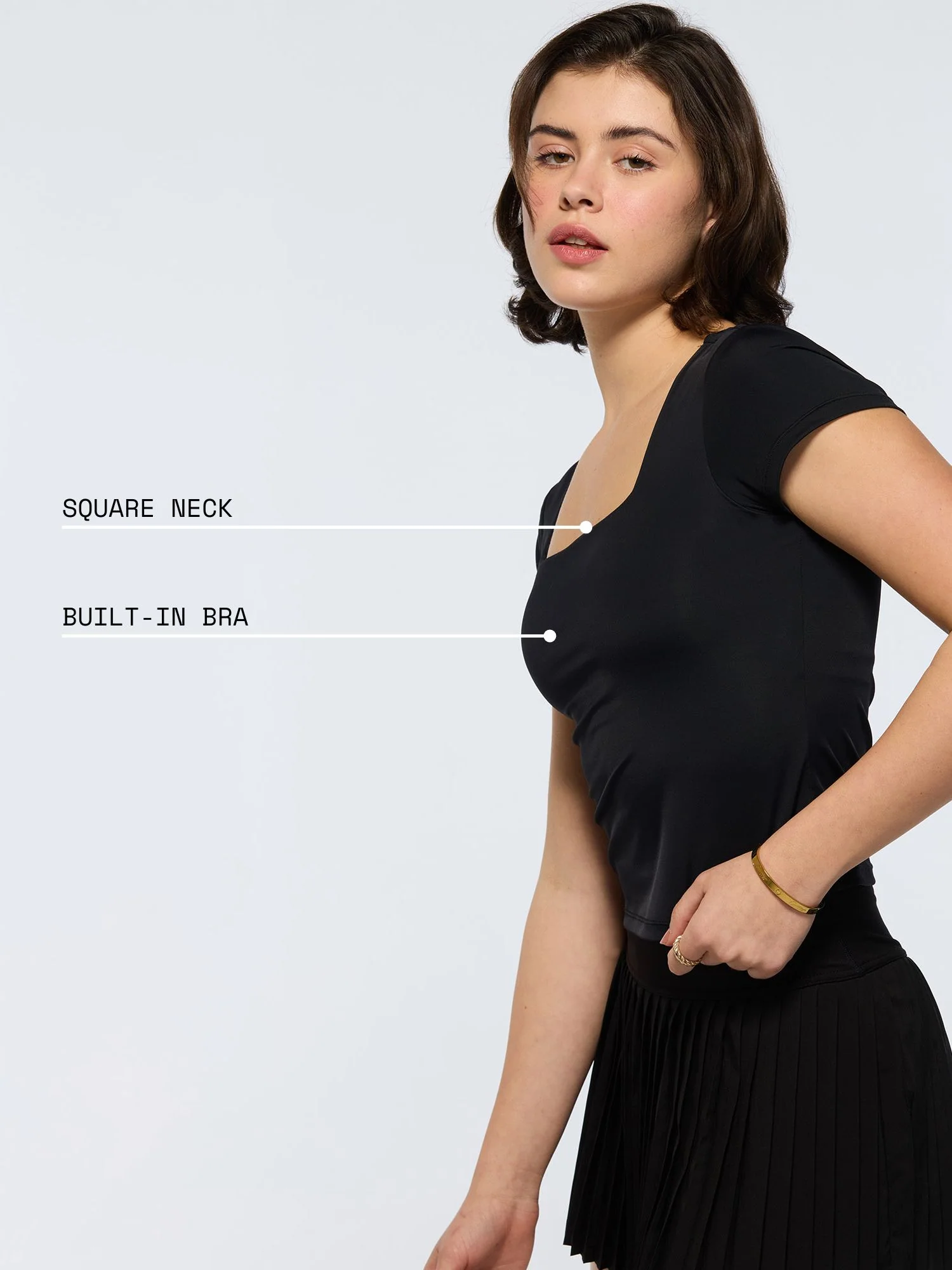 Black Sculpt Built-in Top - Image 4