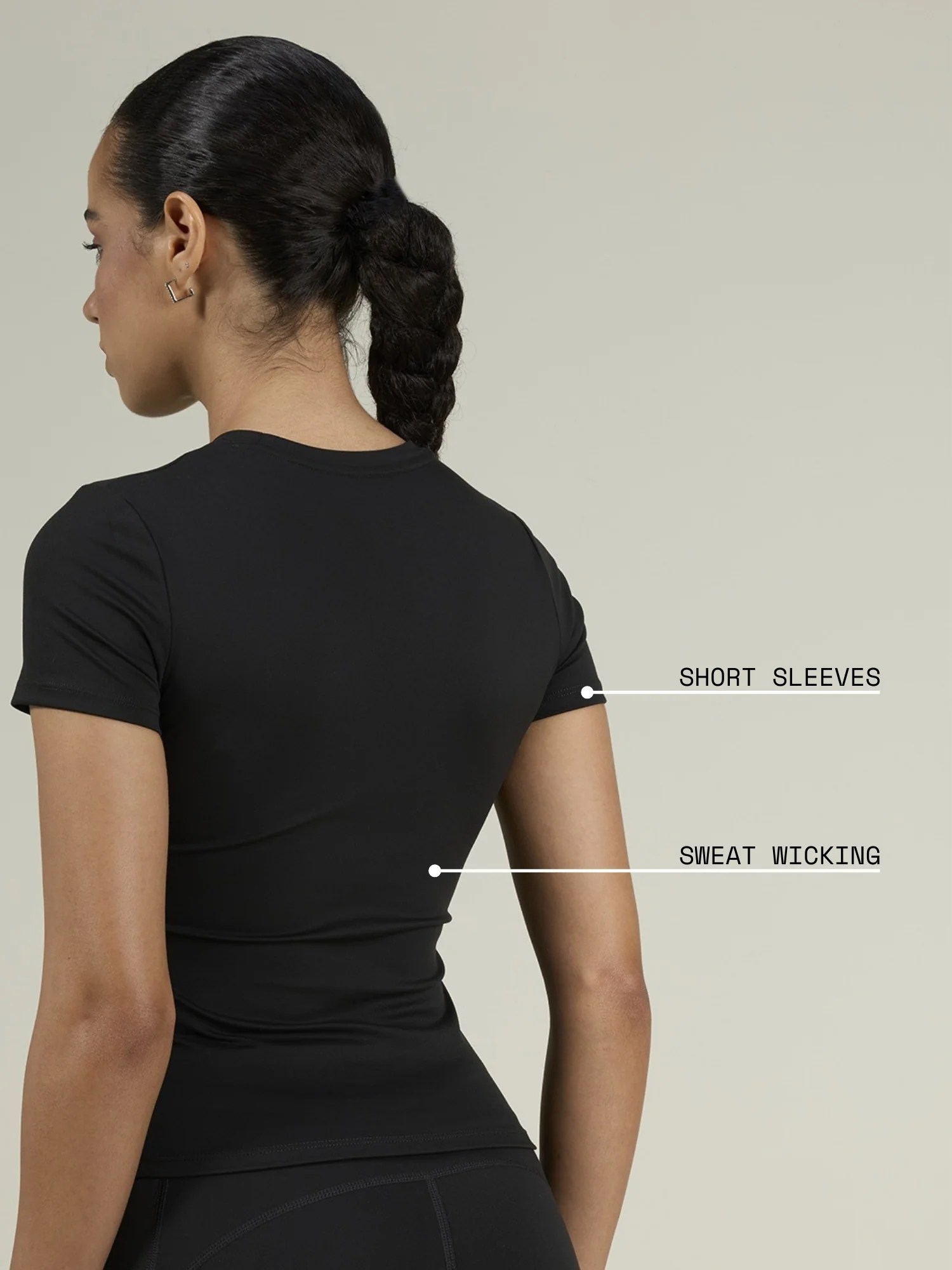 Black Sculpt Core Top - Image 4