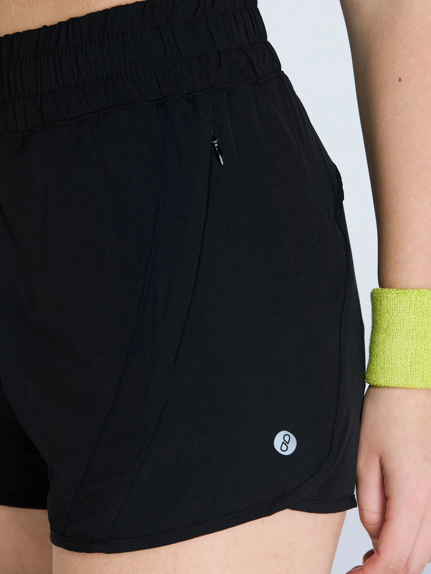 Black Sprint Shorts - Lined - Image 8