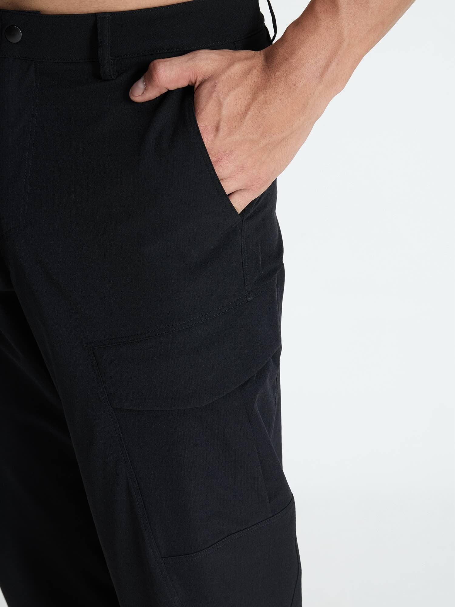 Black Stride Cargo Pants - Image 6