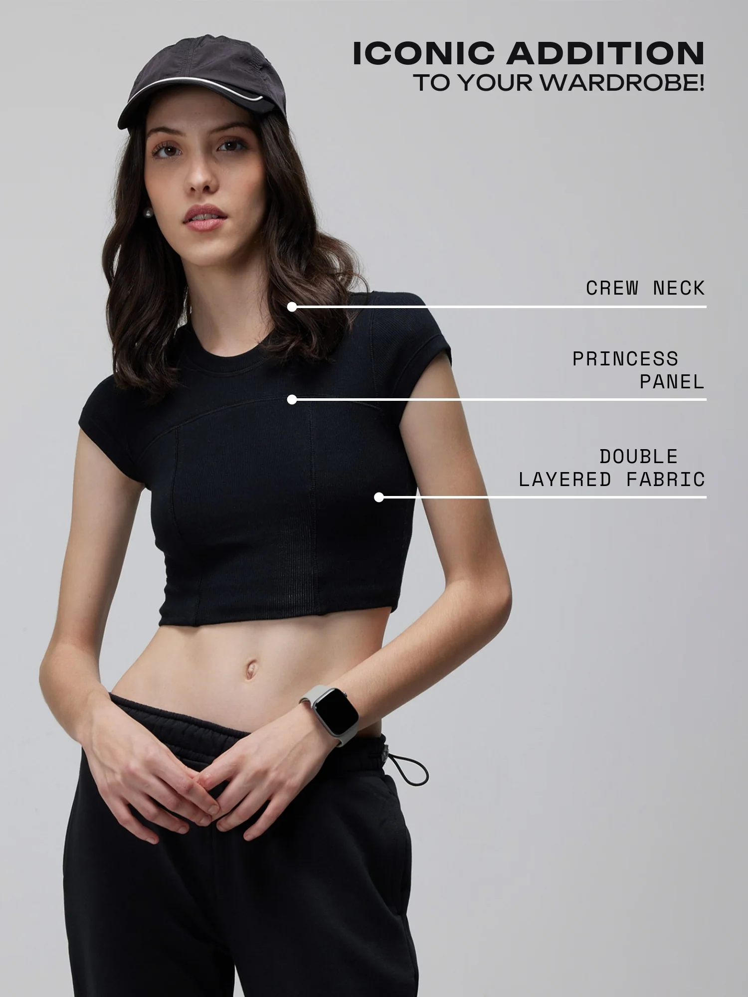 Black Super Snug Top - Image 4