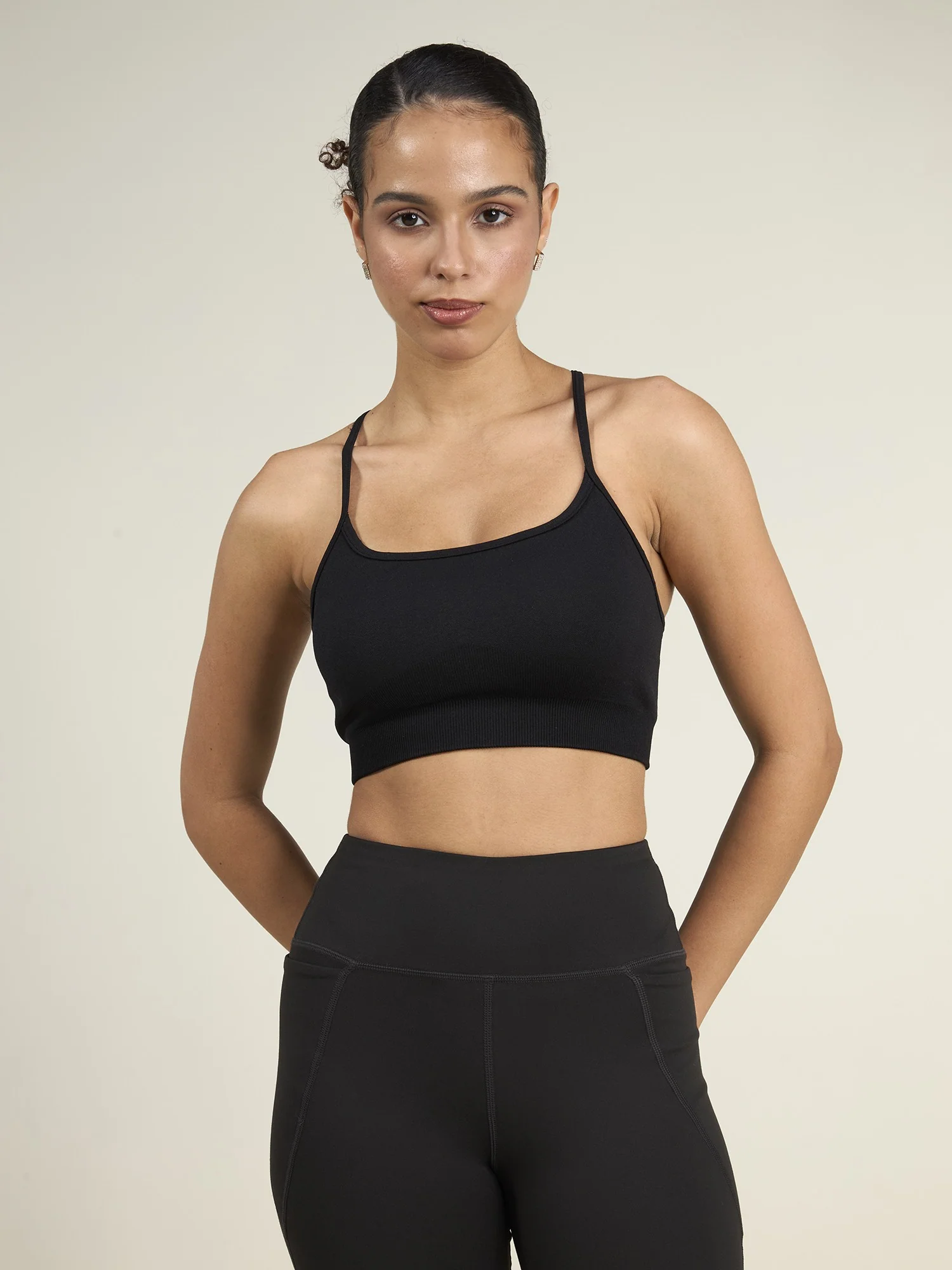 Black Super Stretch Bralette - Image 6