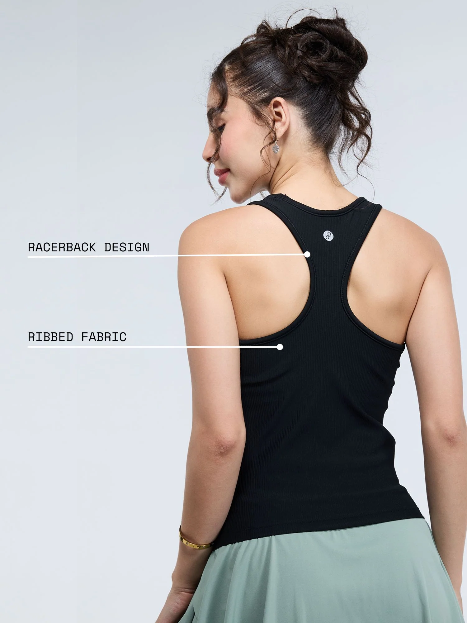 Black Tank Us Later Top - Image 4