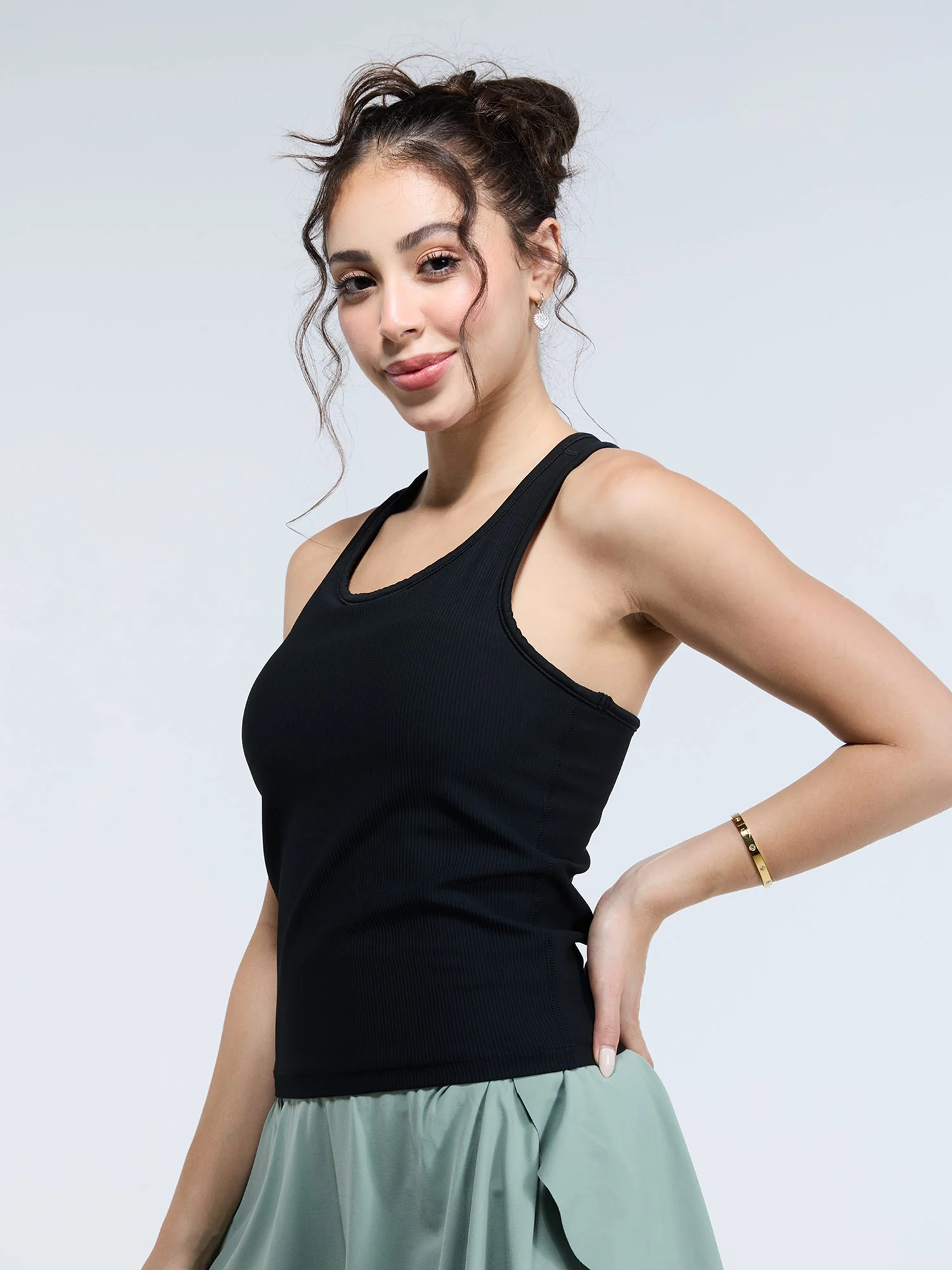 Black Tank Us Later Top - Image 5