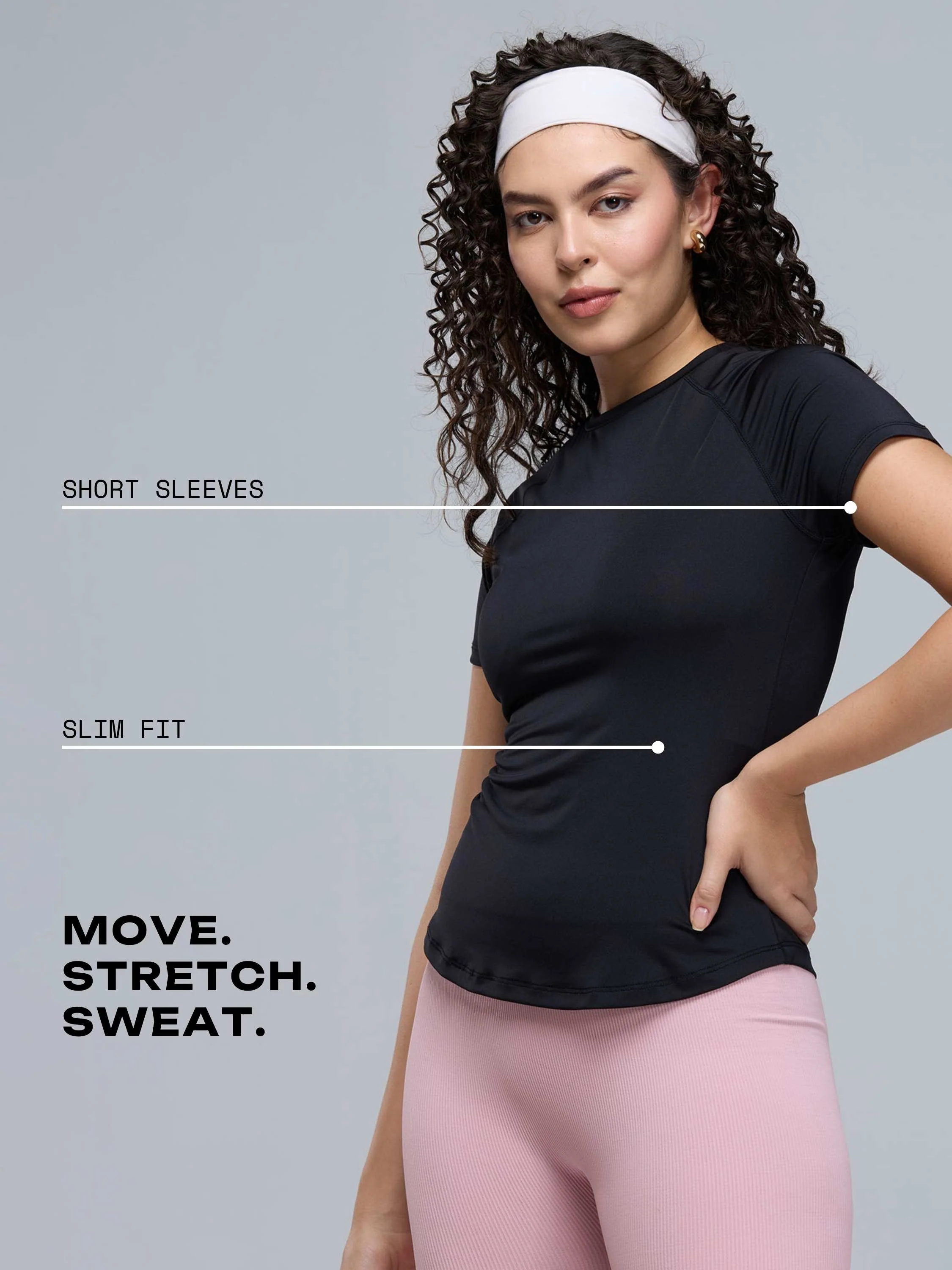 Black Training Tee - Image 4
