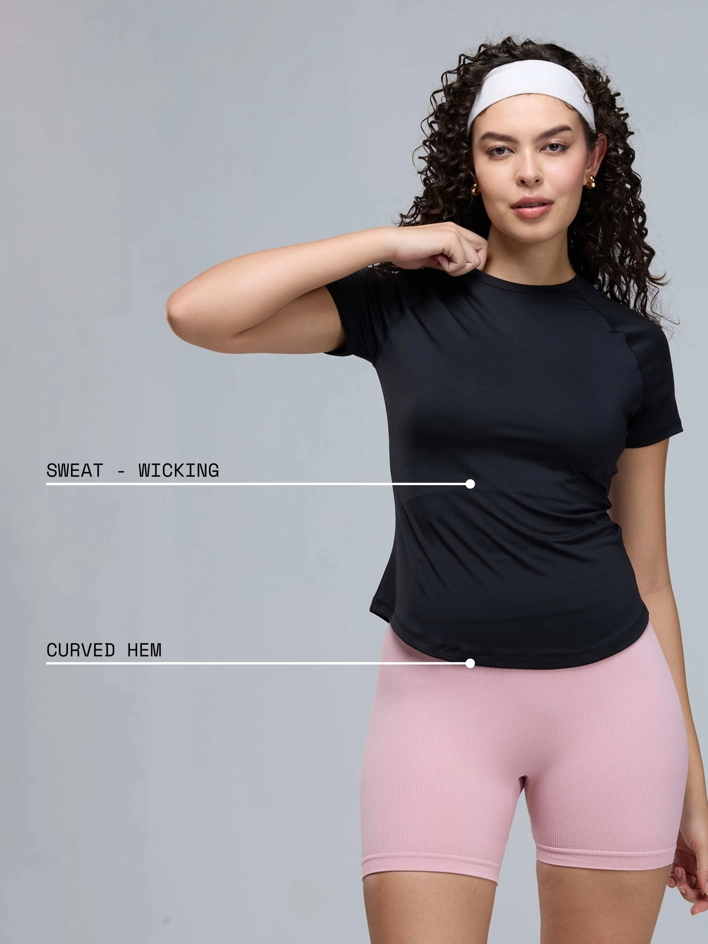 Black Training Tee - Image 5
