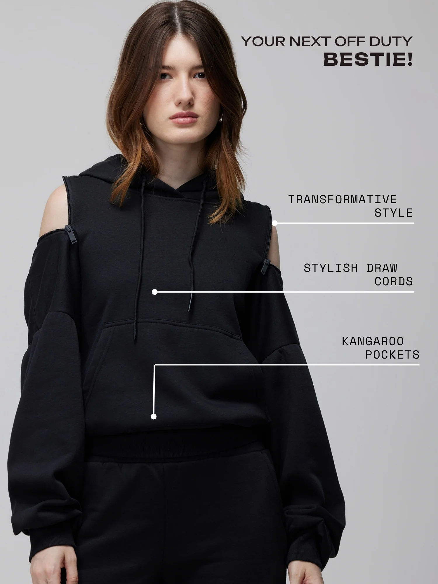 Black Transform Hoodie - Image 5