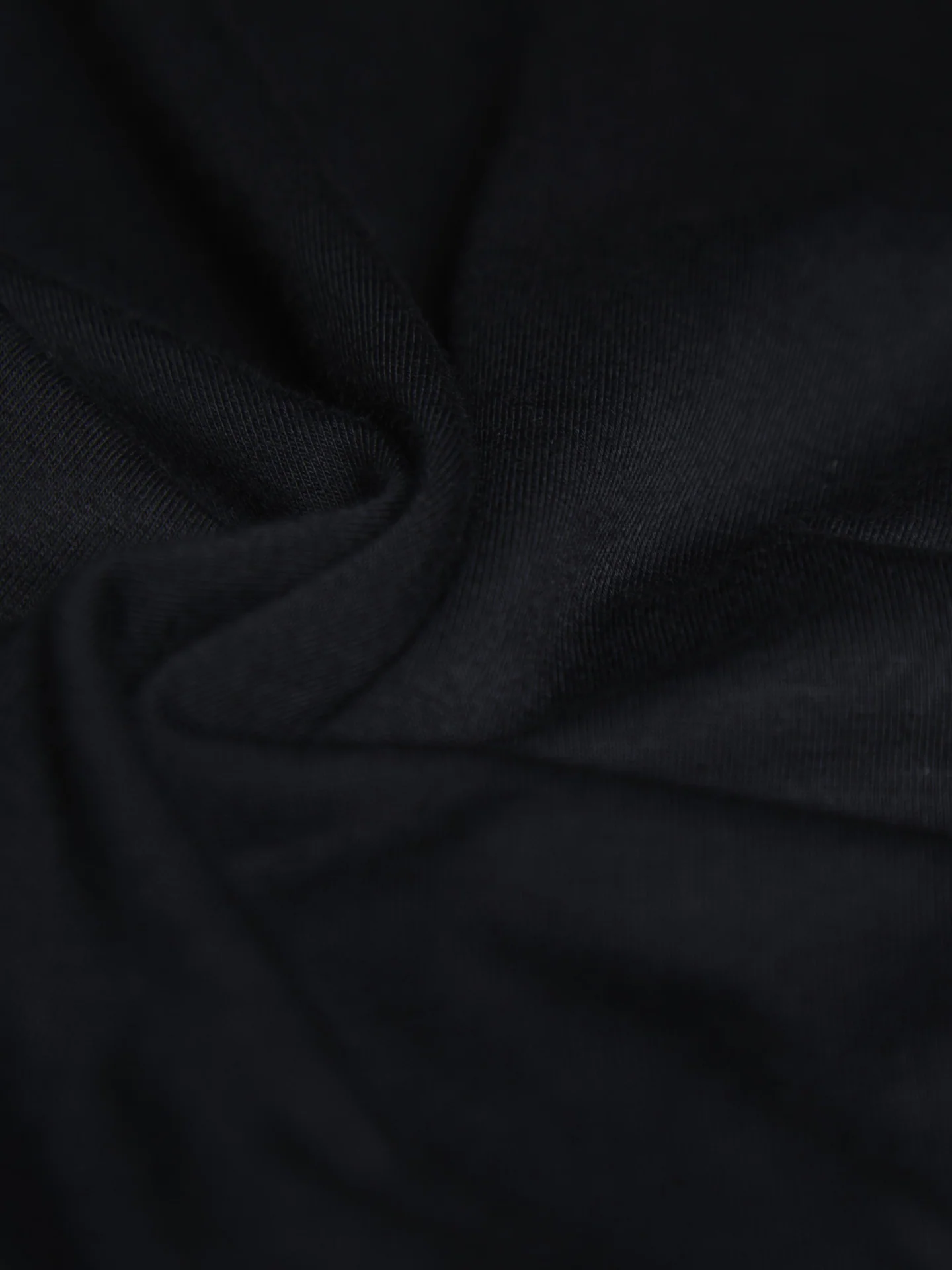 Black Whirl One Shoulder Top - Image 5