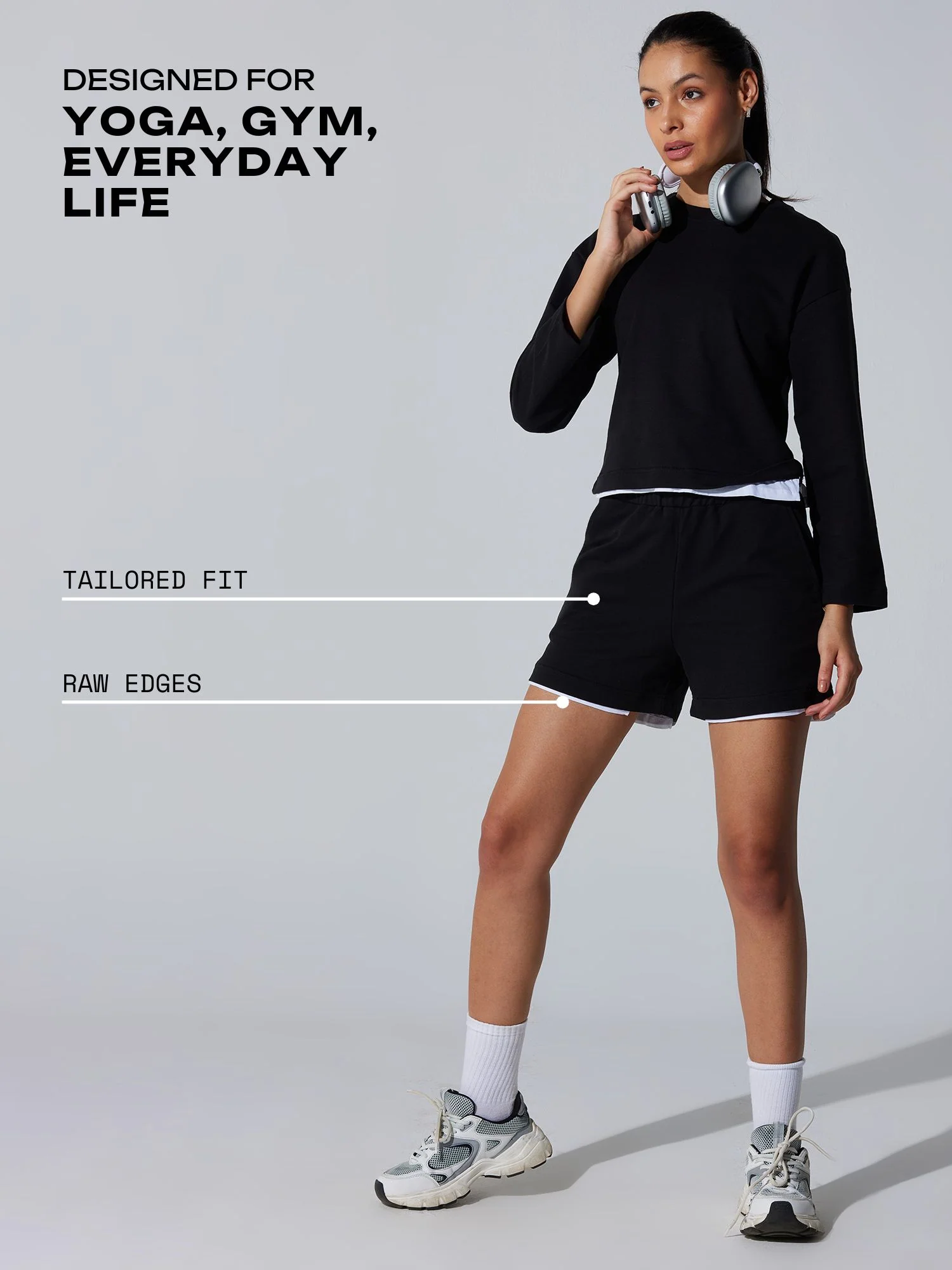 Black ZenFeel Shorts - Image 4