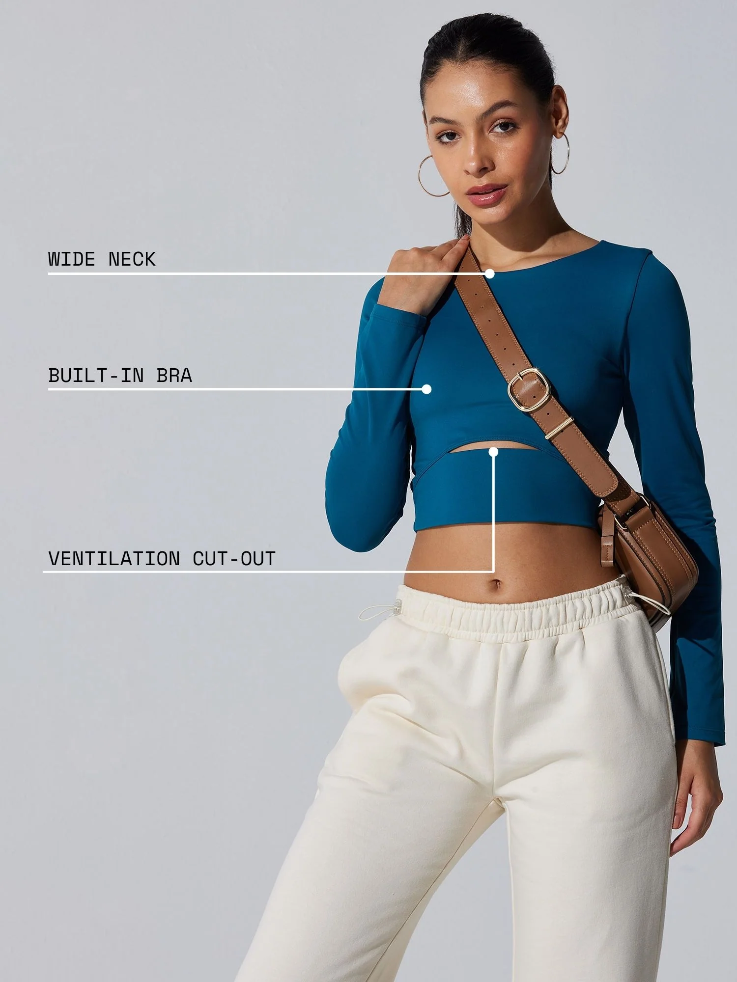 Blue All-Day Flex Top - Image 5