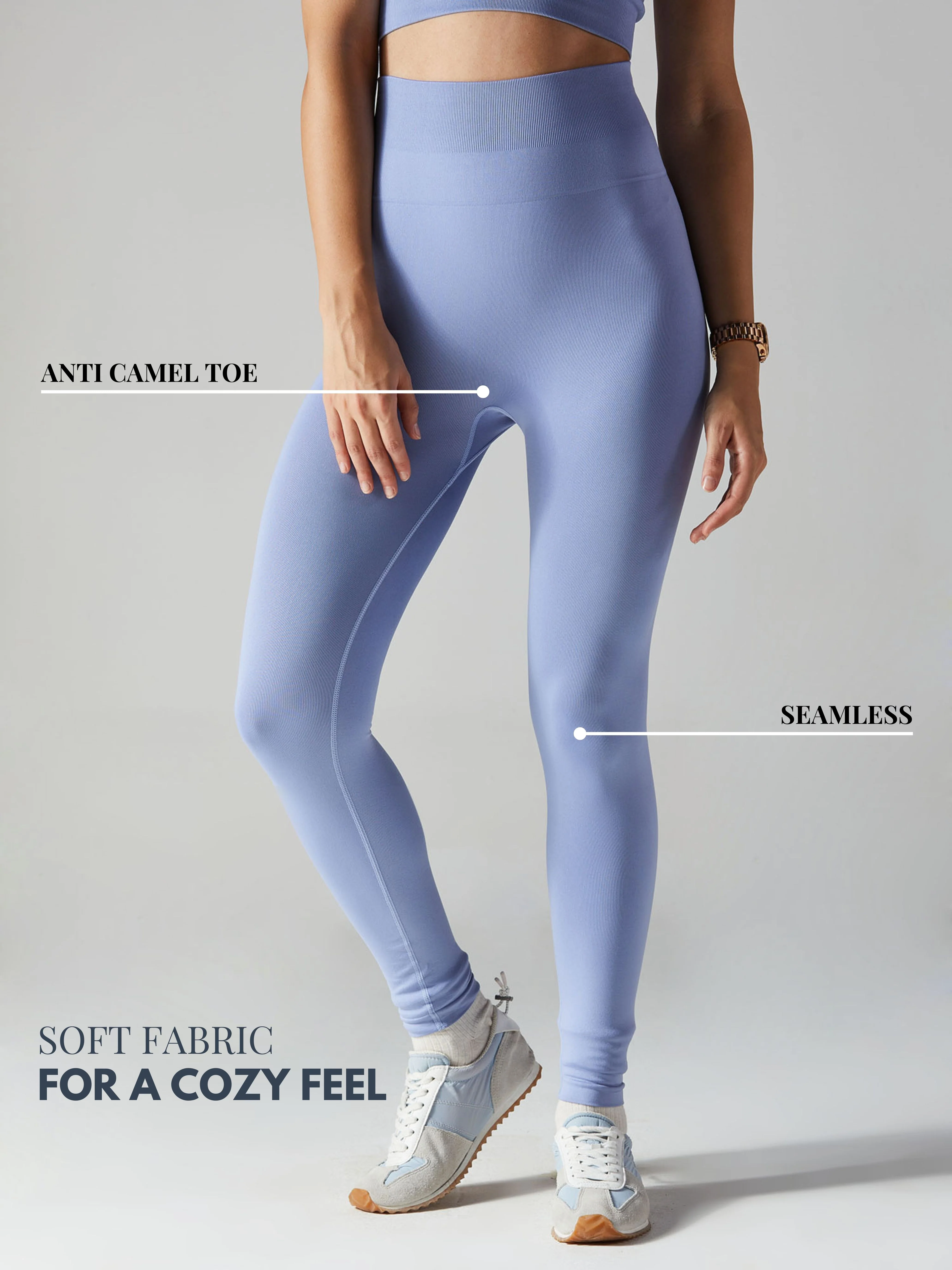 Blue Beyond 'Hue' Motion Leggings - Image 4