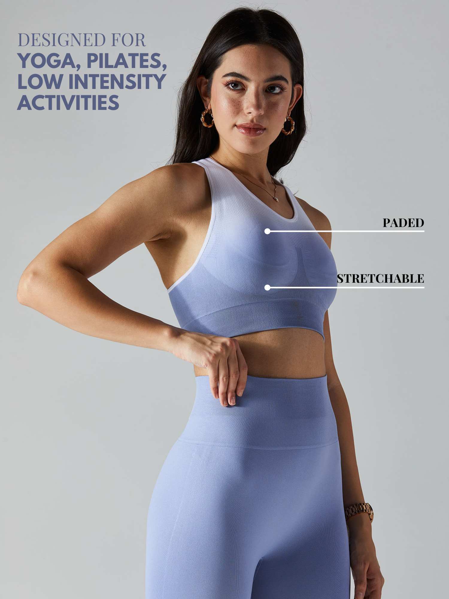 Blue Beyond 'Hue' Sports Bra - Image 5