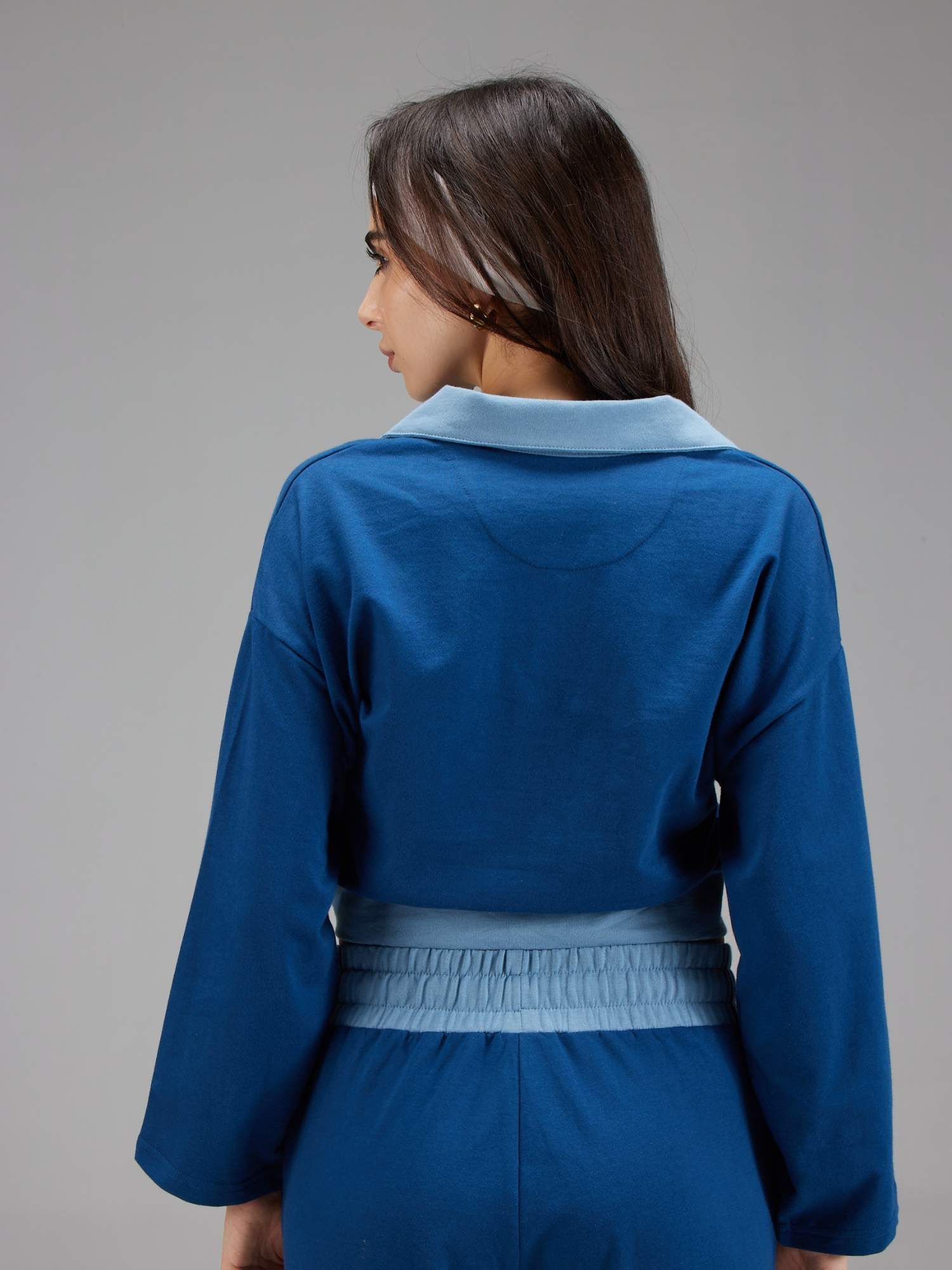 Blue Boxy Weekend Set - Image 4