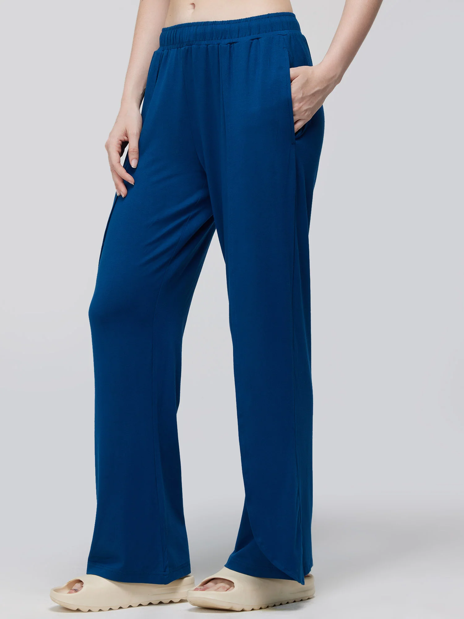 Blue Ease Flare Pants - Image 4