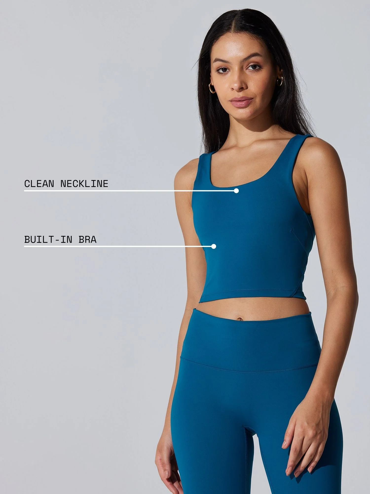 Blue Elevate 24/7 Sports Bra - Image 4