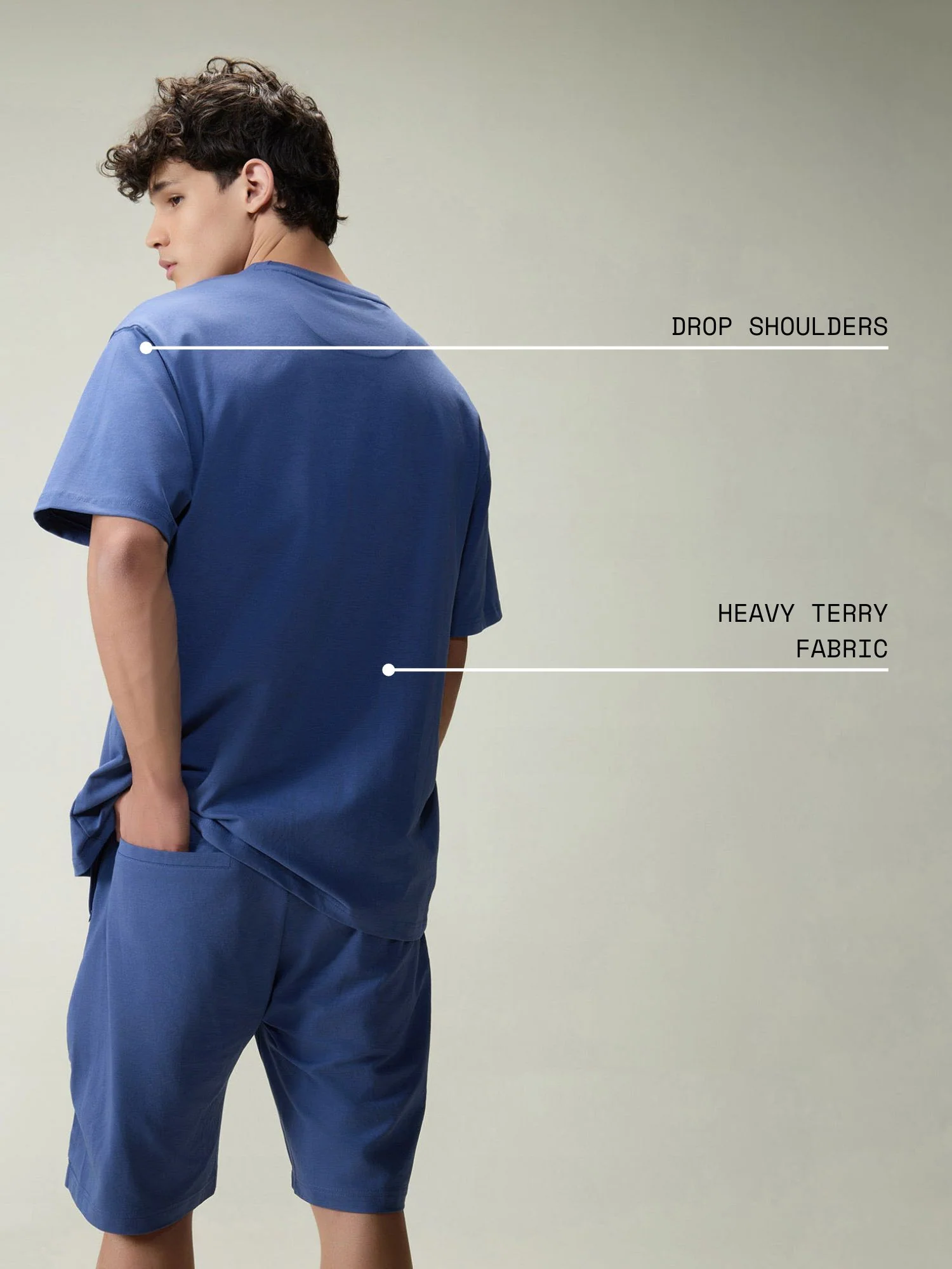 Blue Everywear Leisure Tee - Image 4