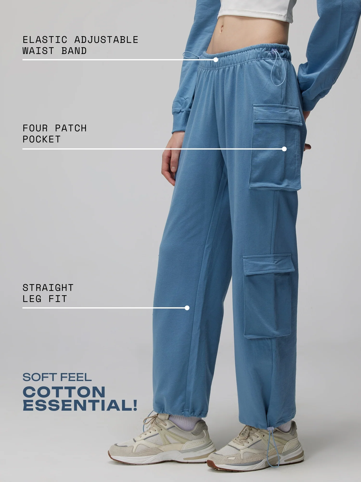 Blue Offgrid Cargos - Image 4