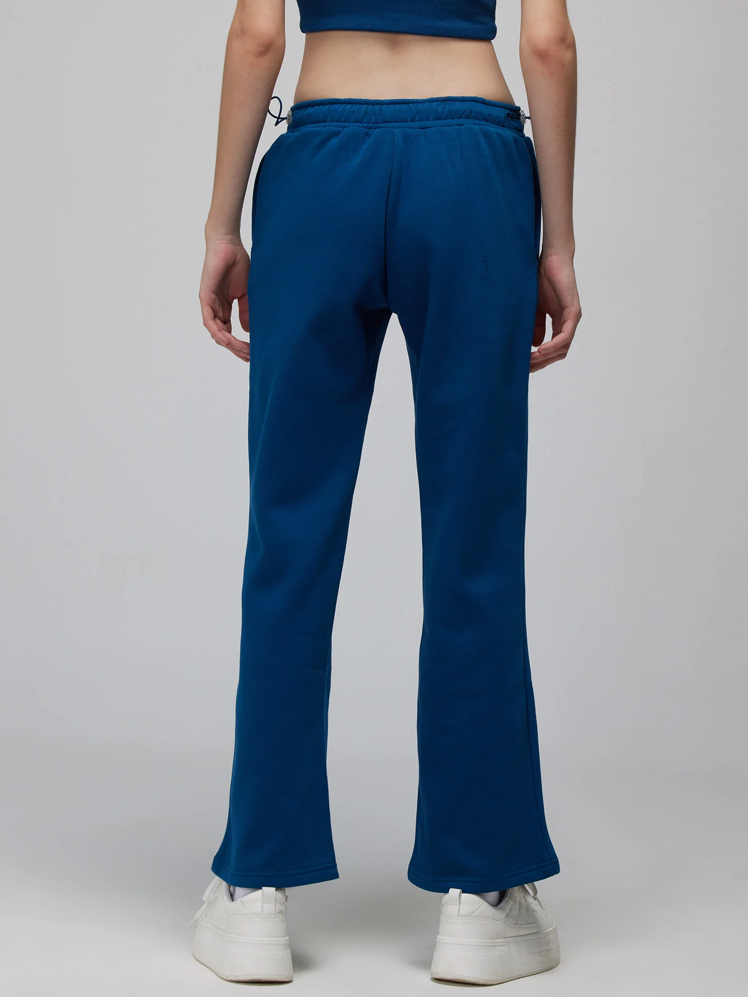 Blue Relaxed Wide Leg Pants - Image 6
