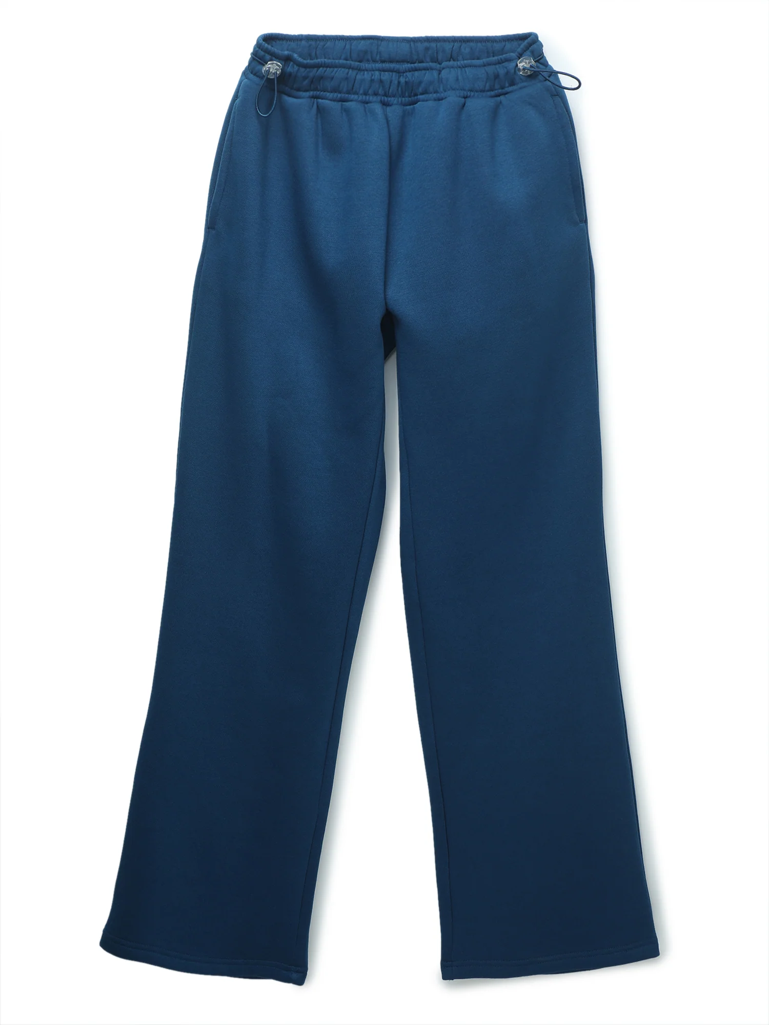 Blue Relaxed Wide Leg Pants - Image 9