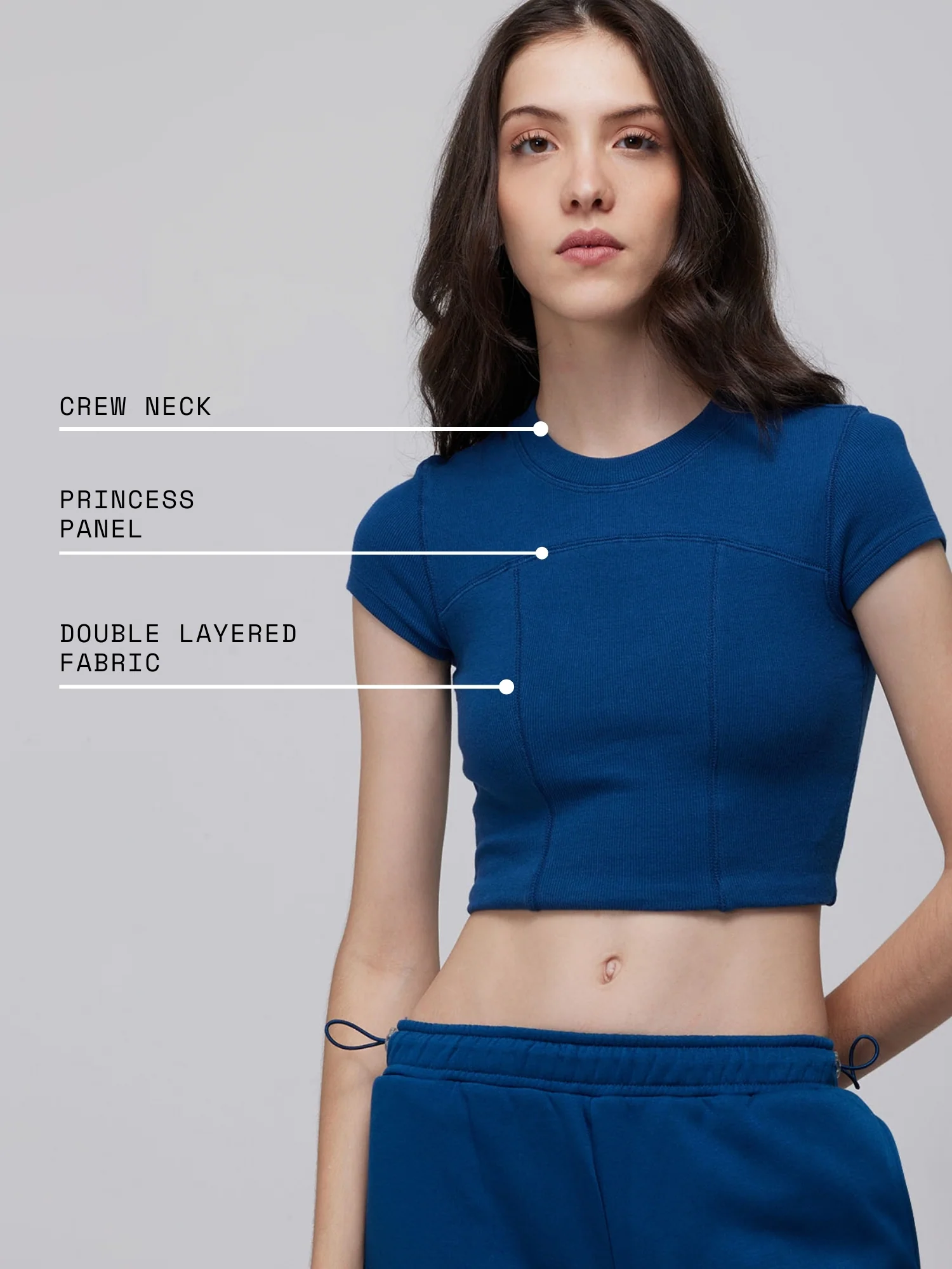 Blue Super Snug Top - Image 4