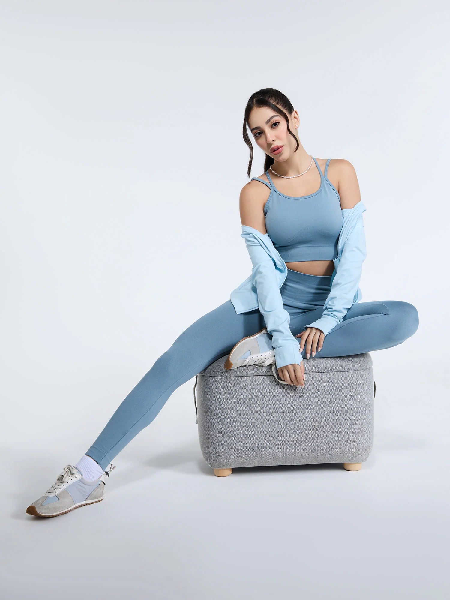 Blue Super Stretch Brami - Image 2