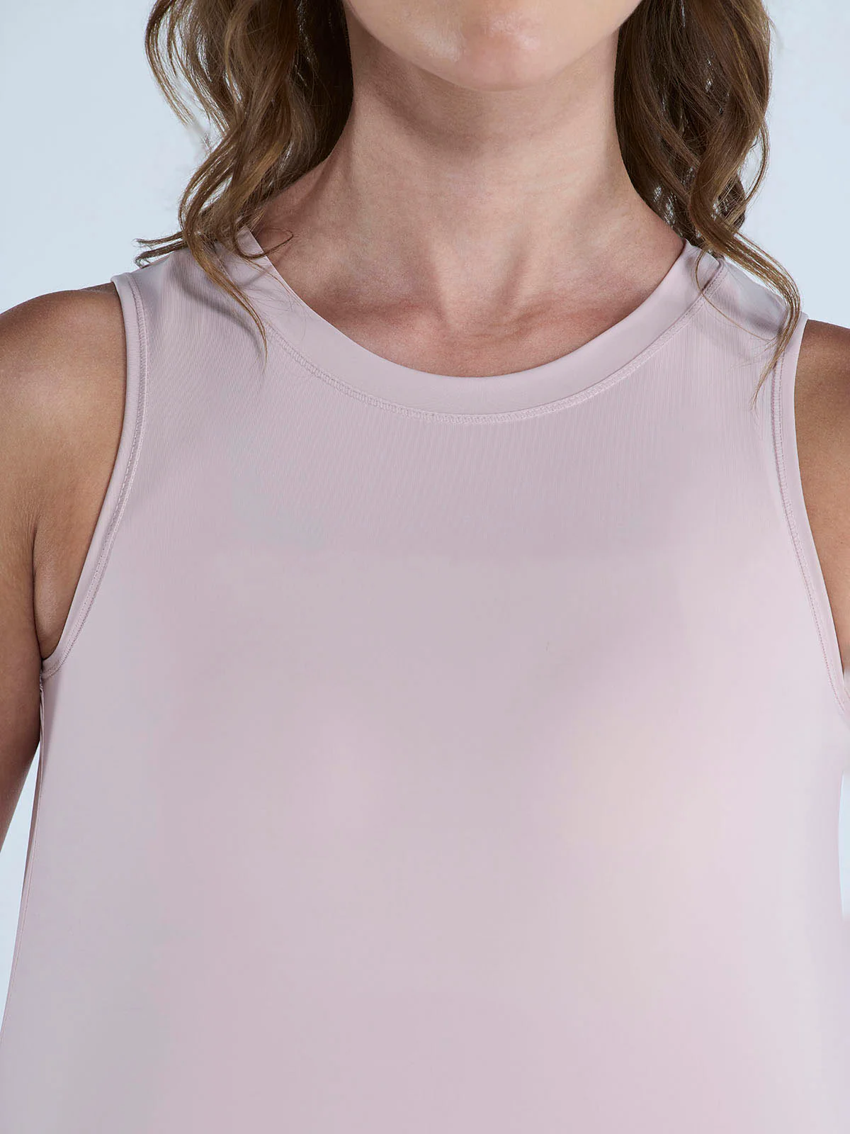 Blush Pink Overlap Tank - Image 6