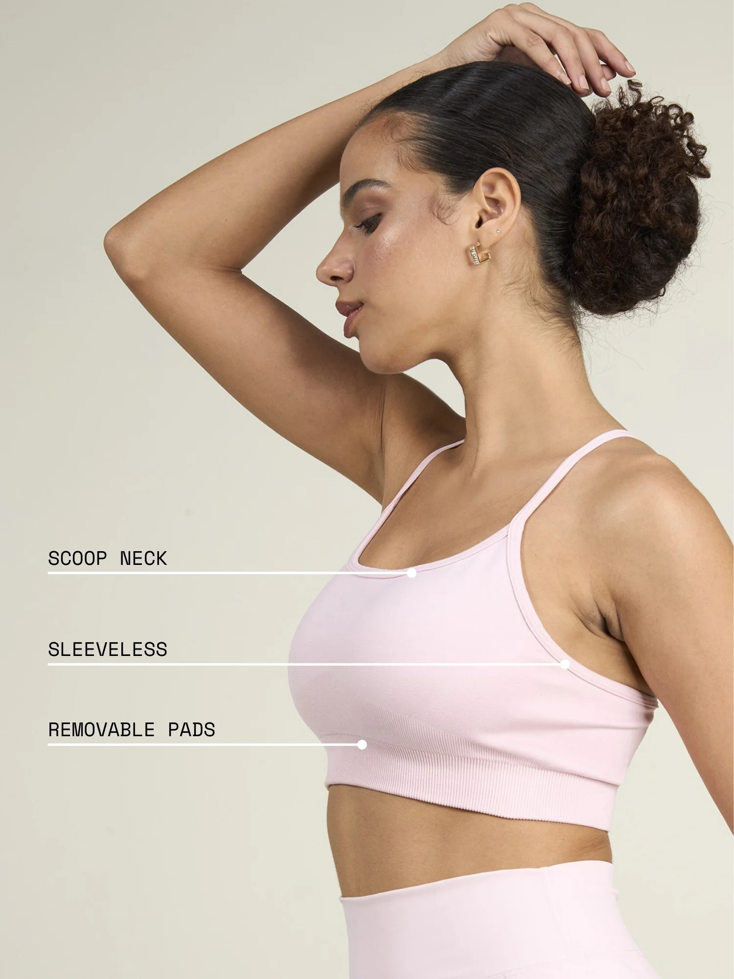 Blush Super Stretch Bralette - Image 4