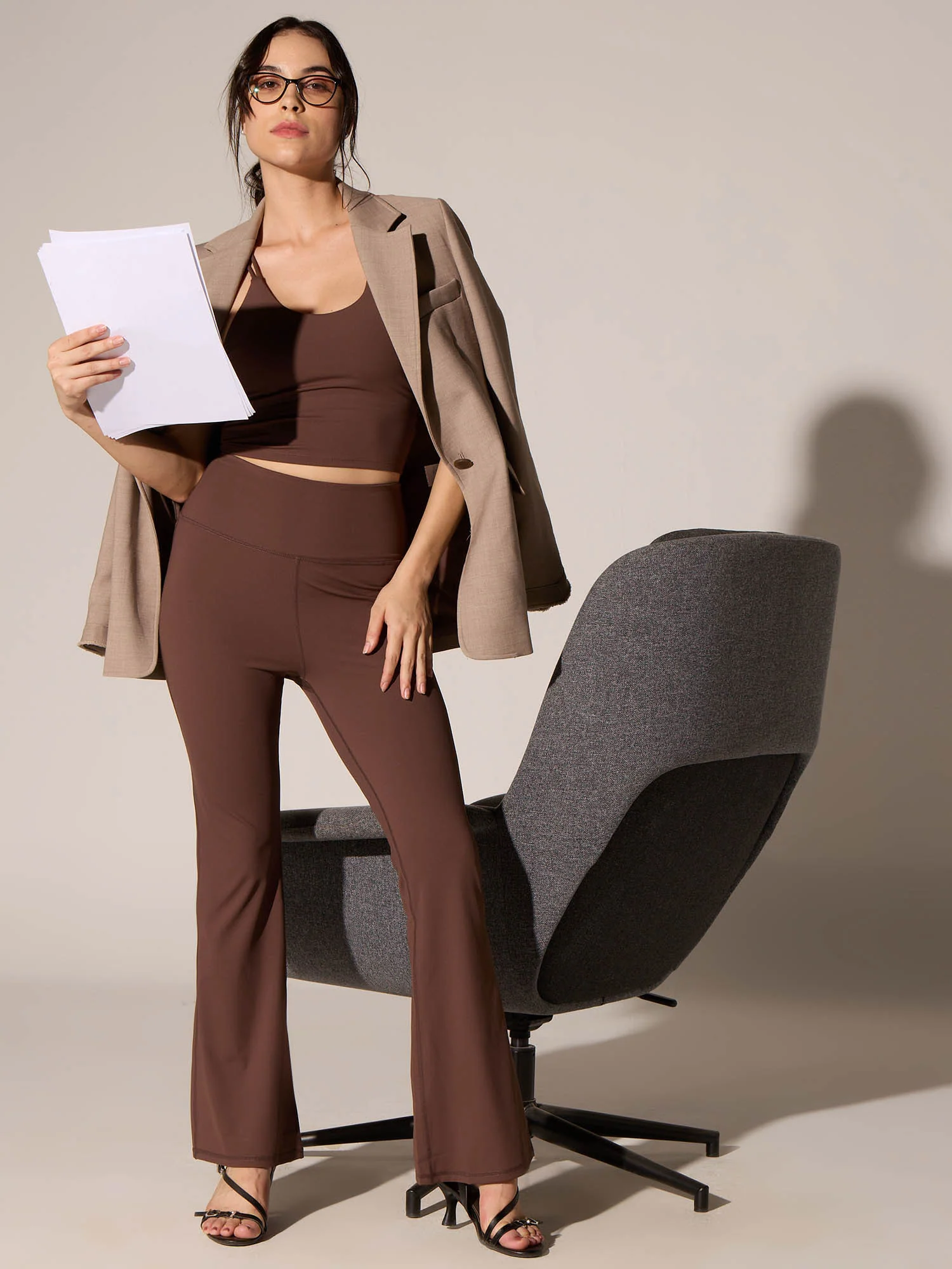 Brown Built-In Brisk Top - Image 3