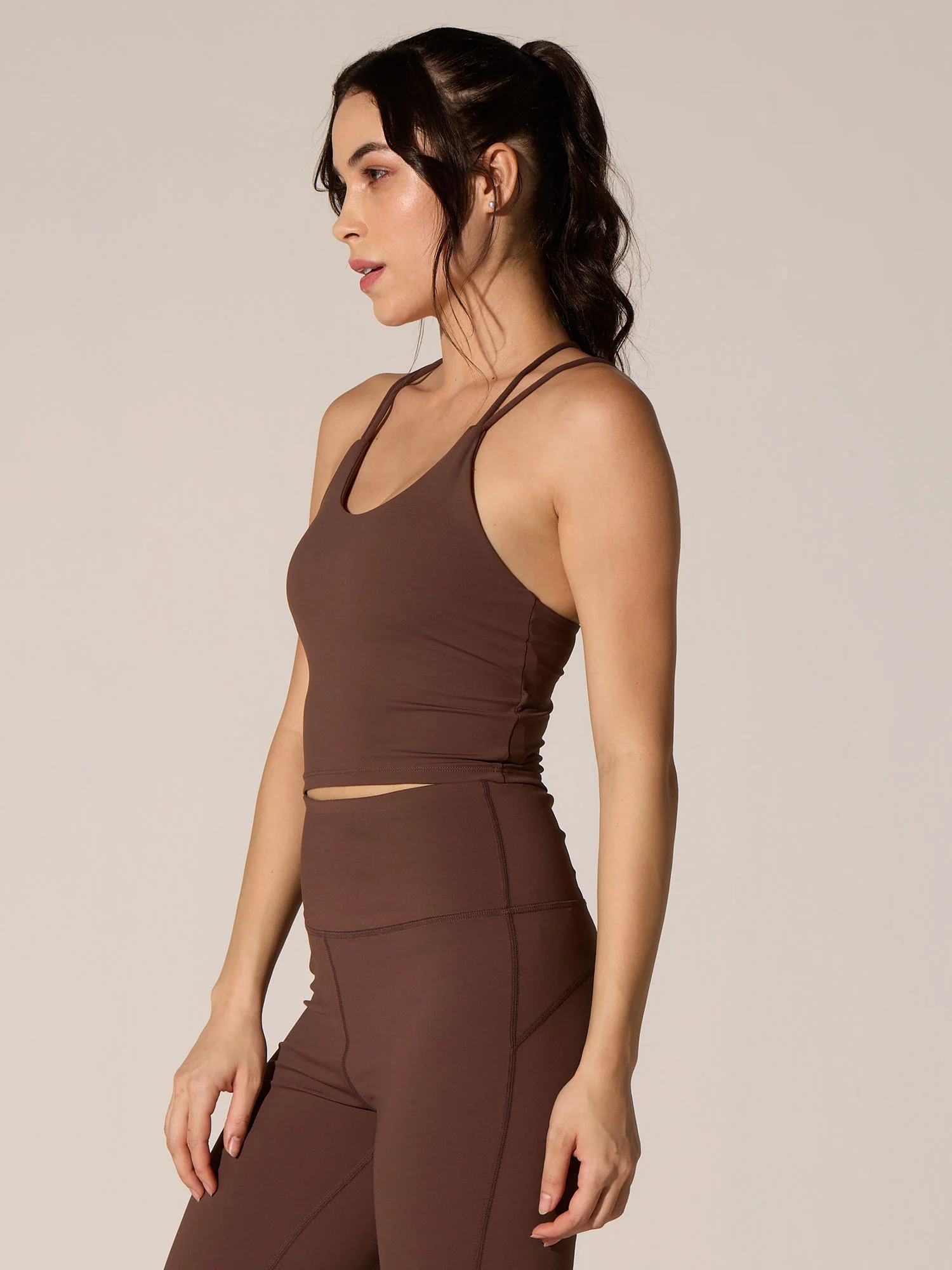 Brown Built-In Brisk Top - Image 4