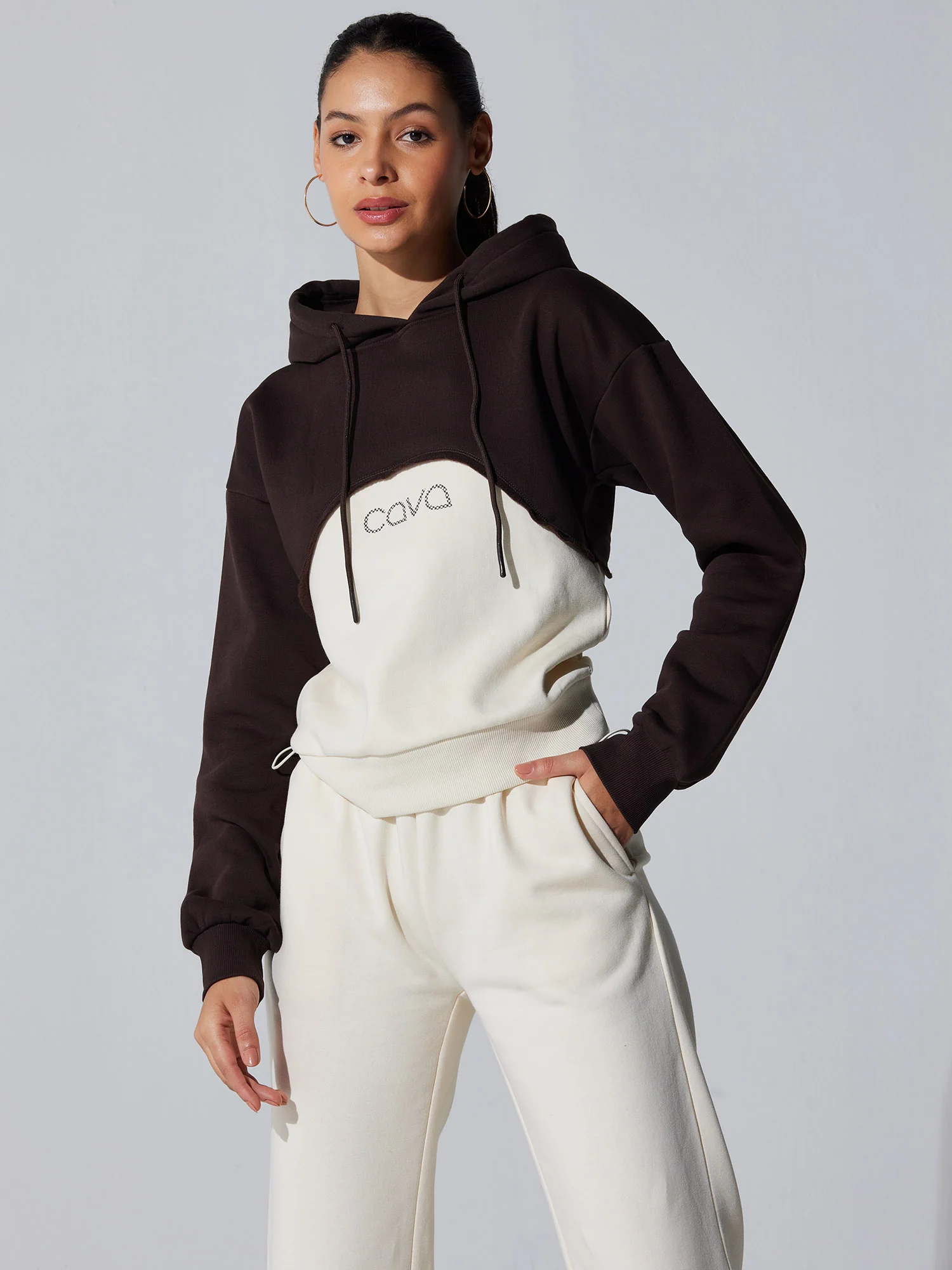 Brown Dual Shade Adapt Hoodie - Image 5