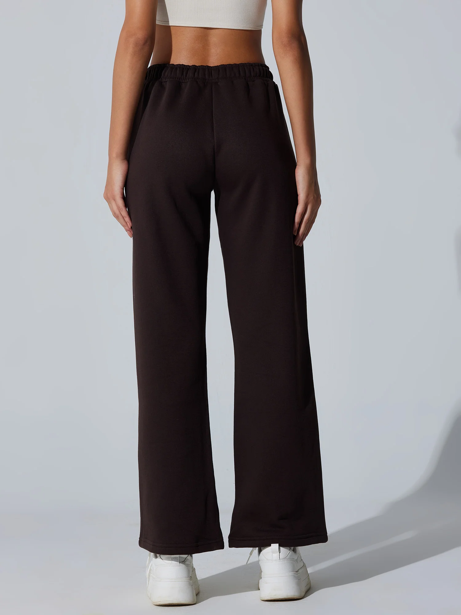 Brown Dual Slit Adapt Joggers - Image 6