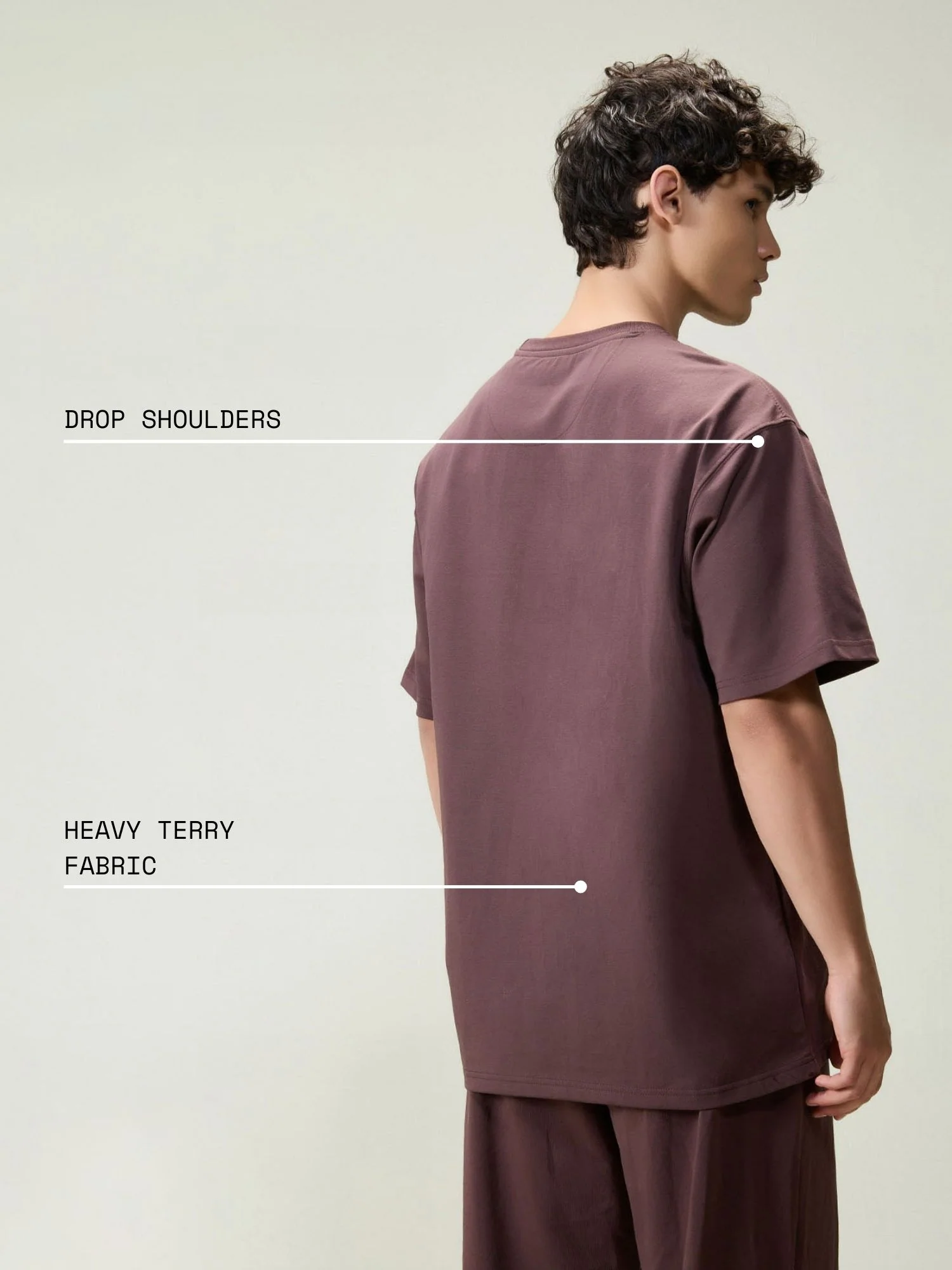 Brown Everywear Leisure Tee - Image 4
