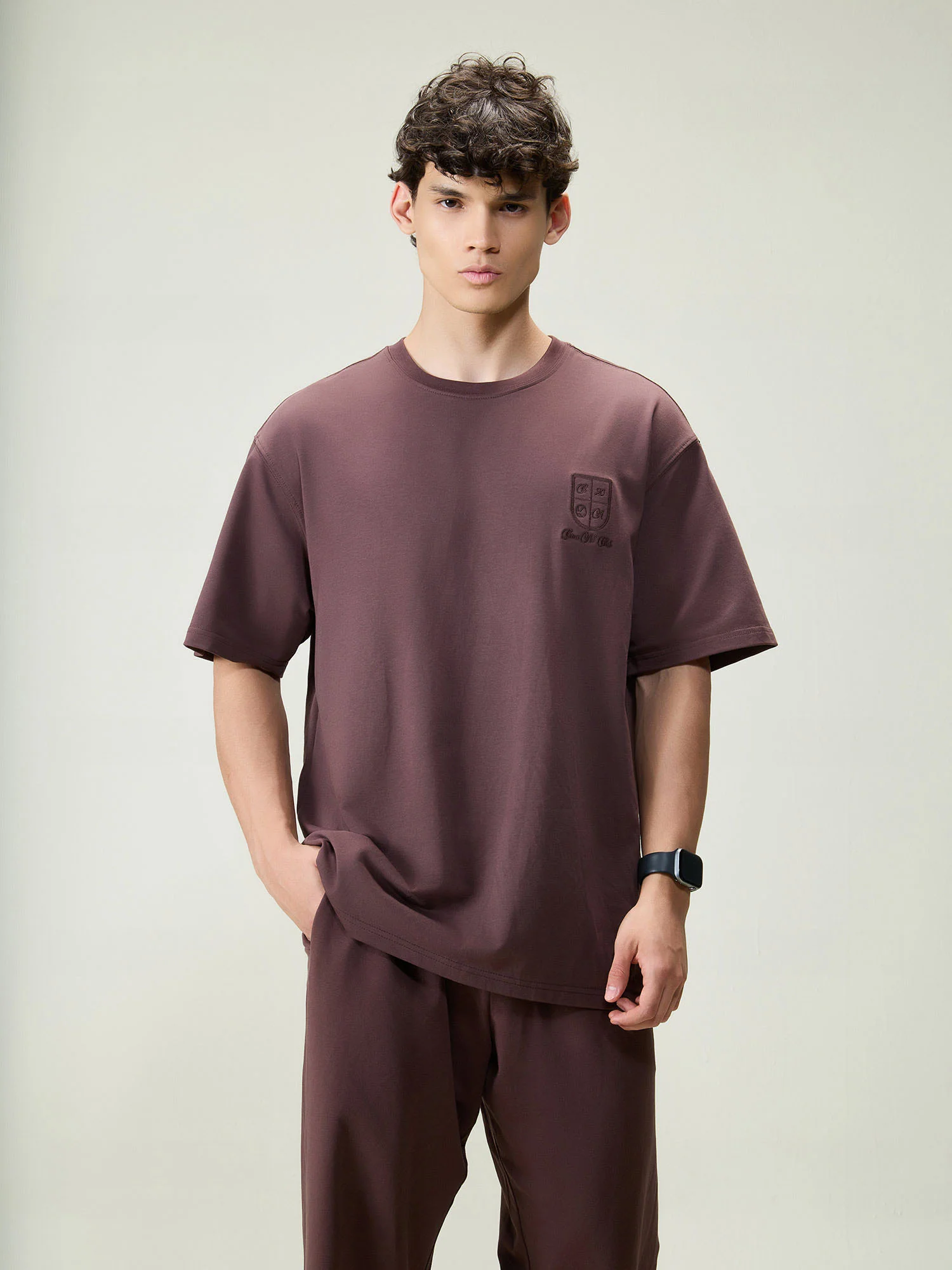 Brown Everywear Leisure Tee - Image 5