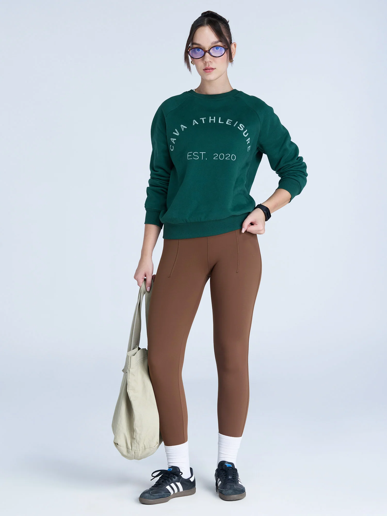 Brown Hourglass Snug Leggings - Image 5