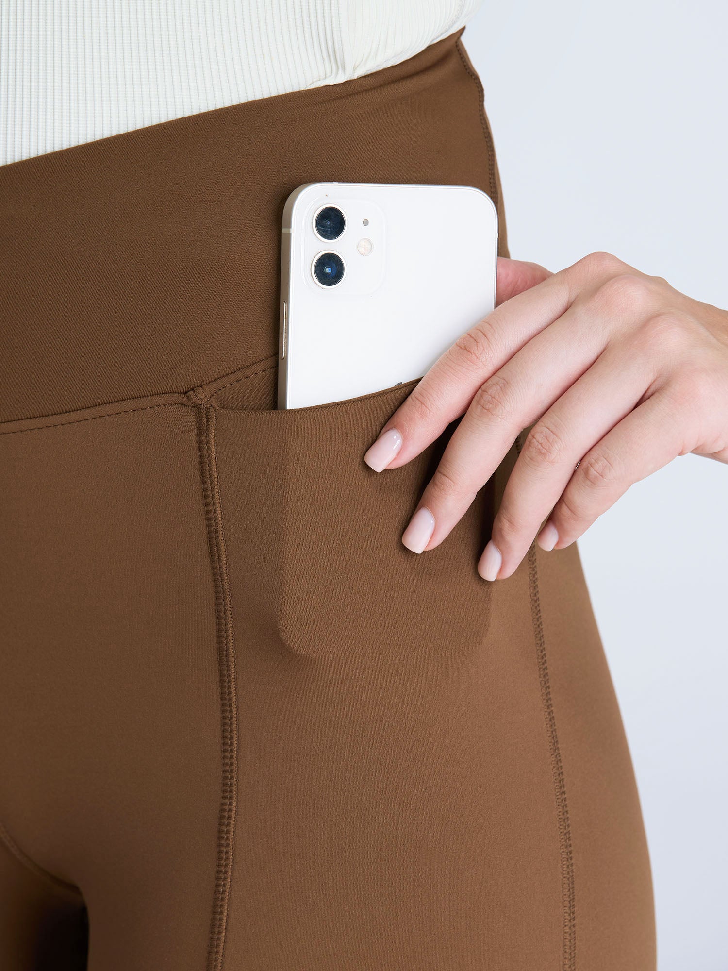 Brown Hourglass Snug Leggings - Image 8