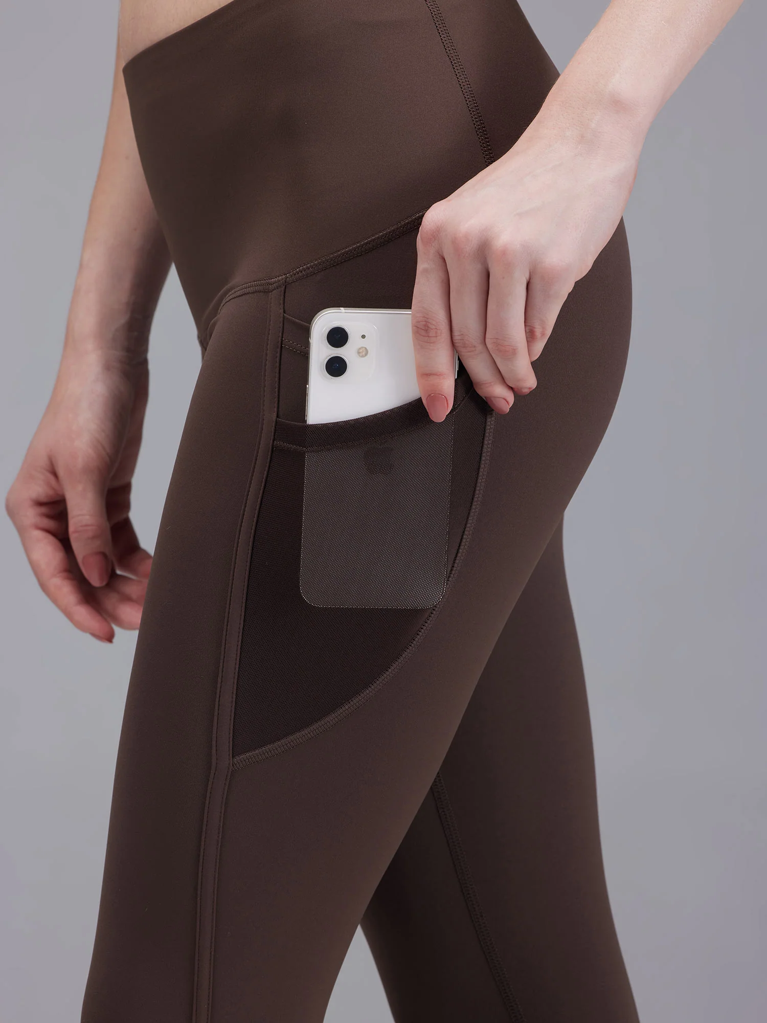 Brown MeshFit Leggings - Image 6