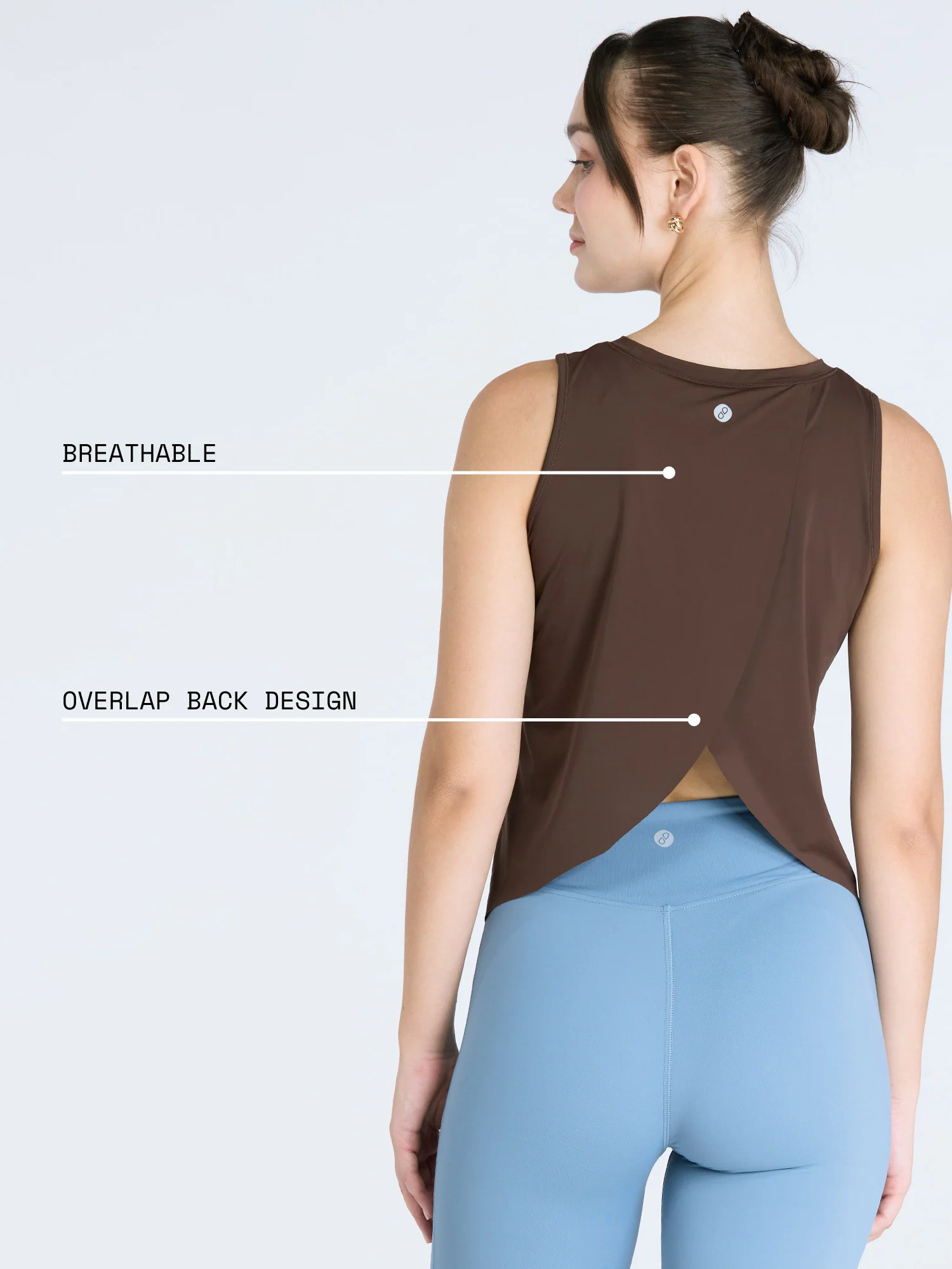 Brown Overlap Tank - Image 4