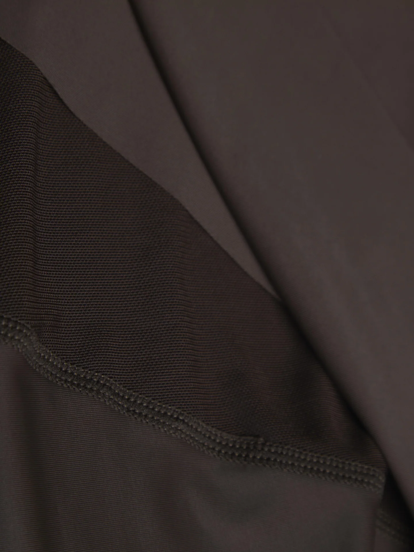 Brown Overlap Tee - Image 8