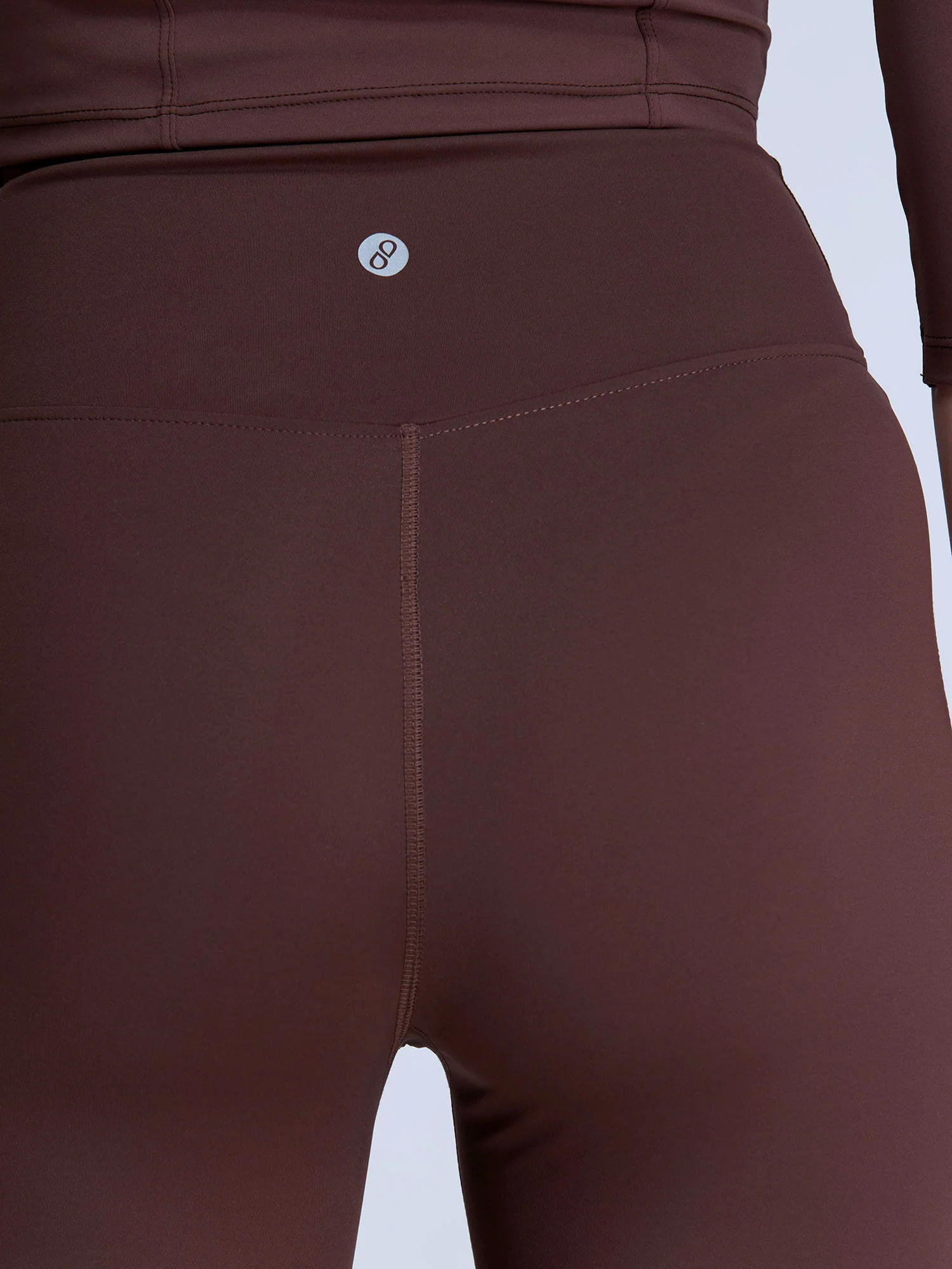 Brown Petite Hourglass Flared Leggings - Image 8